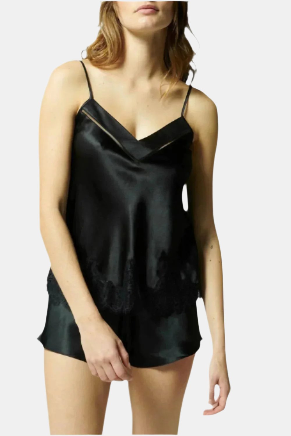 Nocturne Silk Blouse for Women - Elegant Satin Shirt for Office, Party & Evening Wear - Premium Comfort & Style