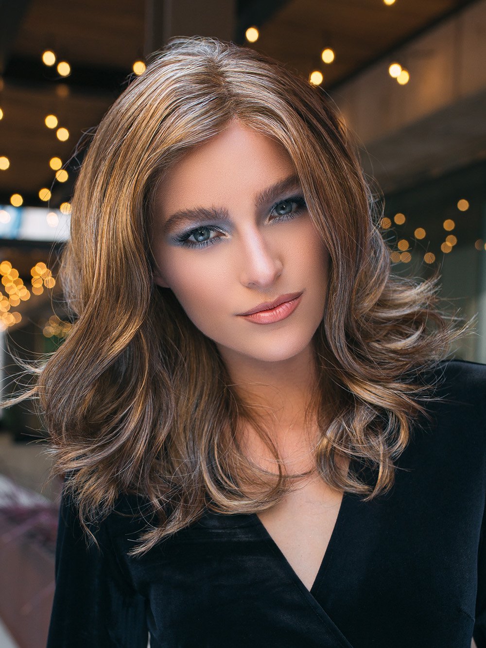 Stylish Synthetic Lace Front Wig with Mono Part - Natural Looking Hair Replacement for Women | Perfect for Cosplay, Daily Wear & Special Occasions
