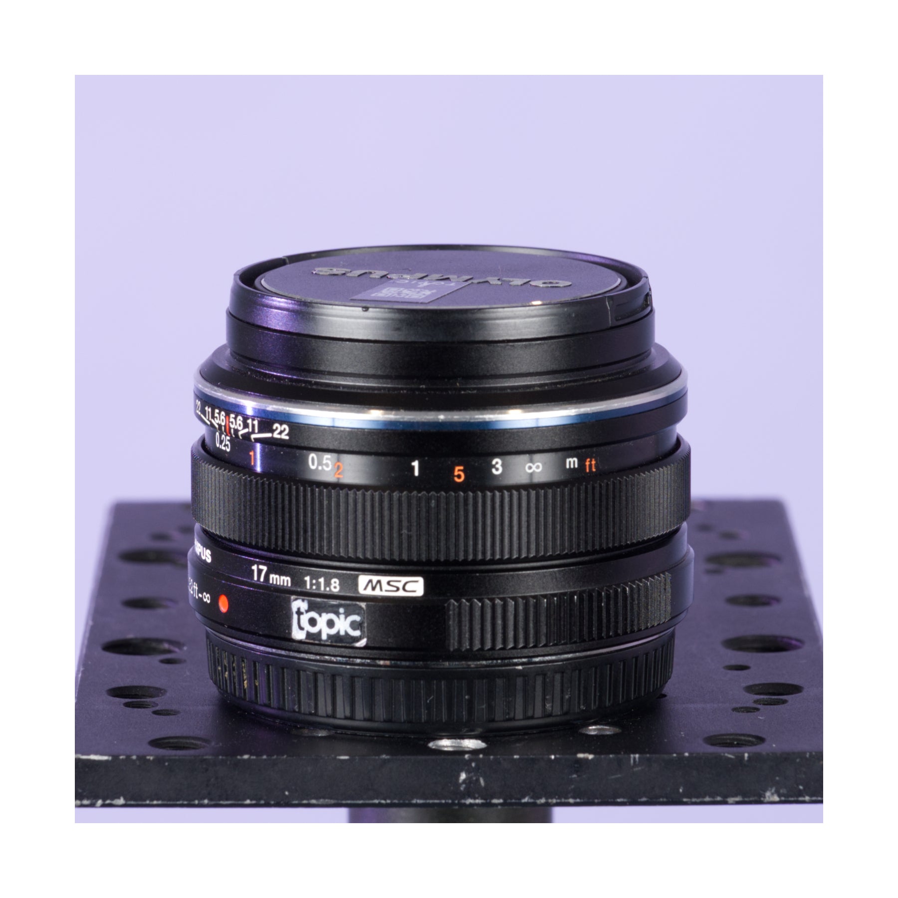 Olympus M.Zuiko Digital 17mm f/1.8 Lens (Black) - Fast Prime Lens for Micro Four Thirds Cameras - Perfect for Low Light Photography, Portraits & Street Shooting