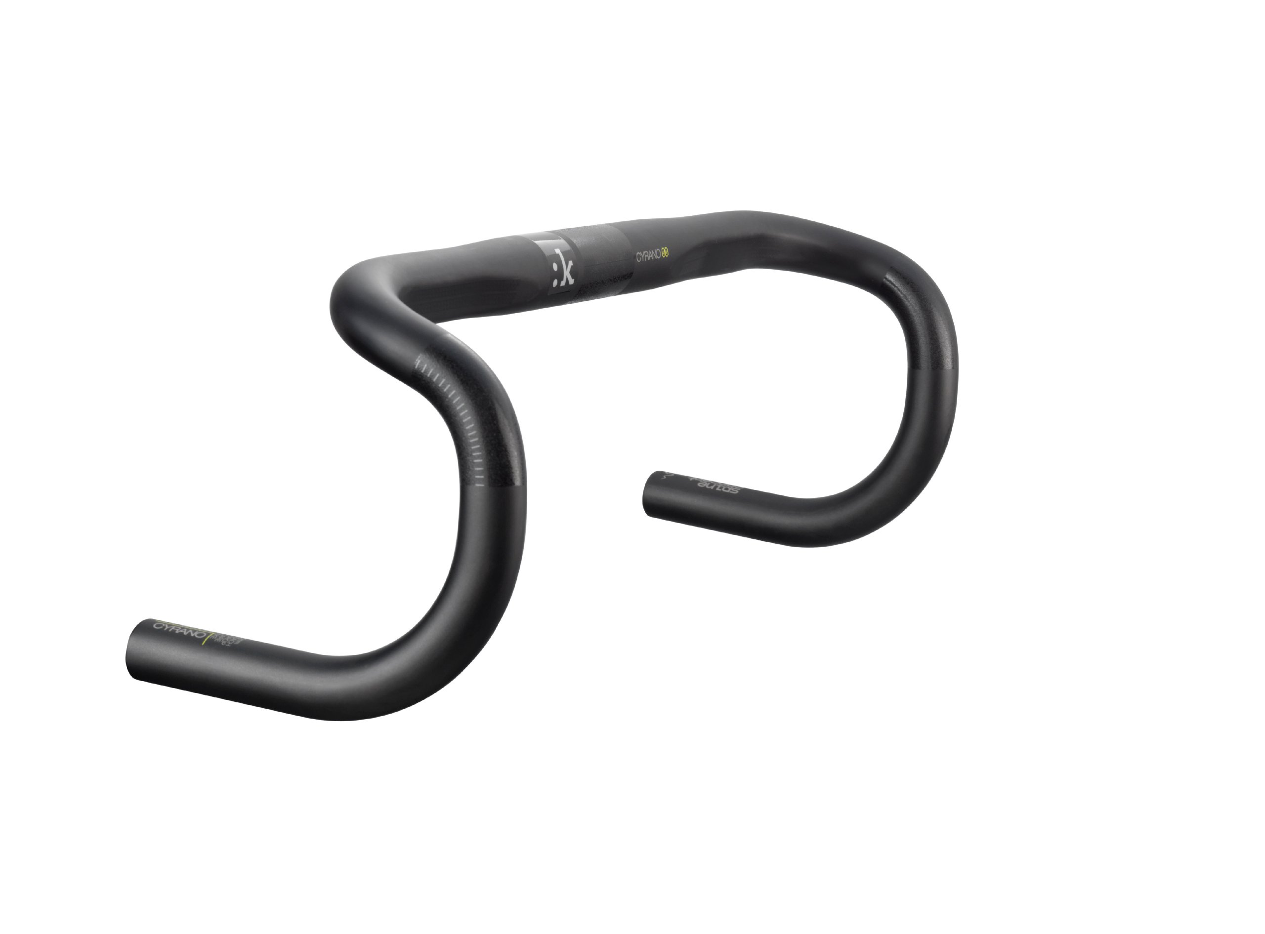 Fizik Composite Carbon Cyrano Bicycle 00 Handlebar - Lightweight & Durable Road Bike Handlebar for Performance Cycling | Perfect for Racing, Training & Long-Distance Rides