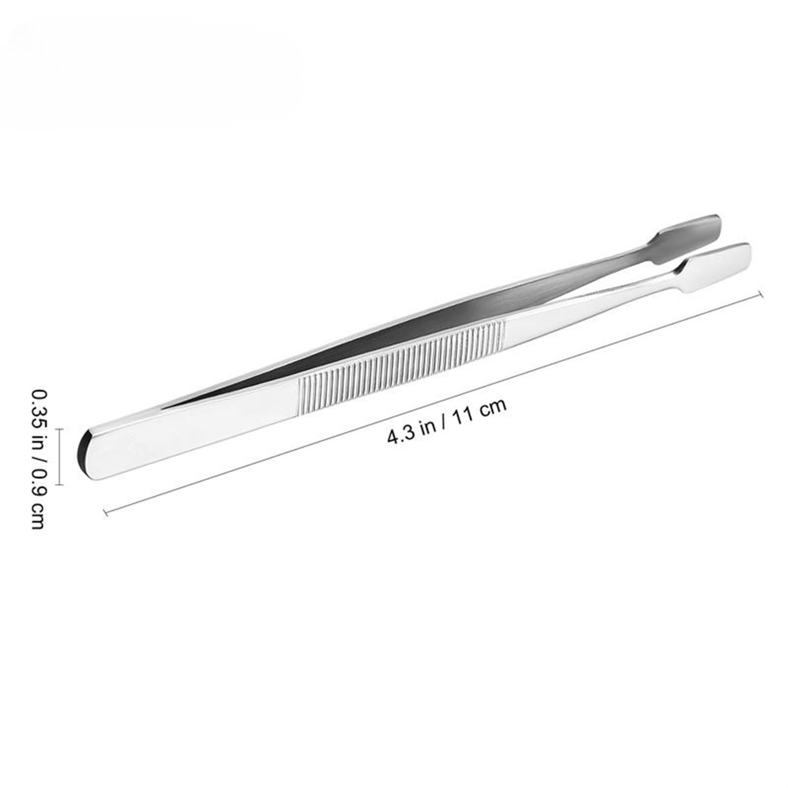 Premium Stainless Steel Hair Removal Tweezers - Professional Eyebrow & Facial Tweezers for Precision Grooming, Waxing, and DIY Beauty Care - Ideal for Eyebrow Shaping, Splinter Removal, and Crafting Projects