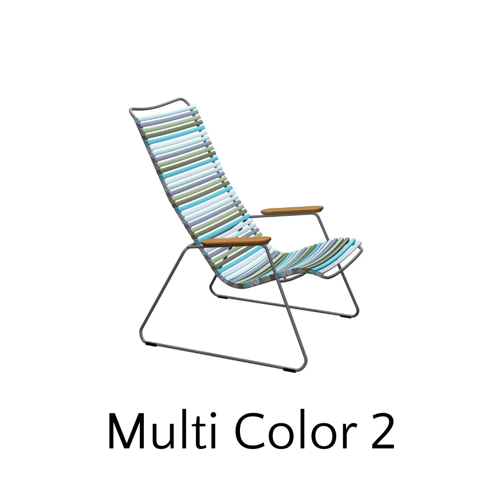 CLICK Outdoor Lounge Chair - Patio Furniture for Backyard, Poolside & Garden Relaxation - Comfortable & Durable Weather-Resistant Sunbathing Chair for Adults