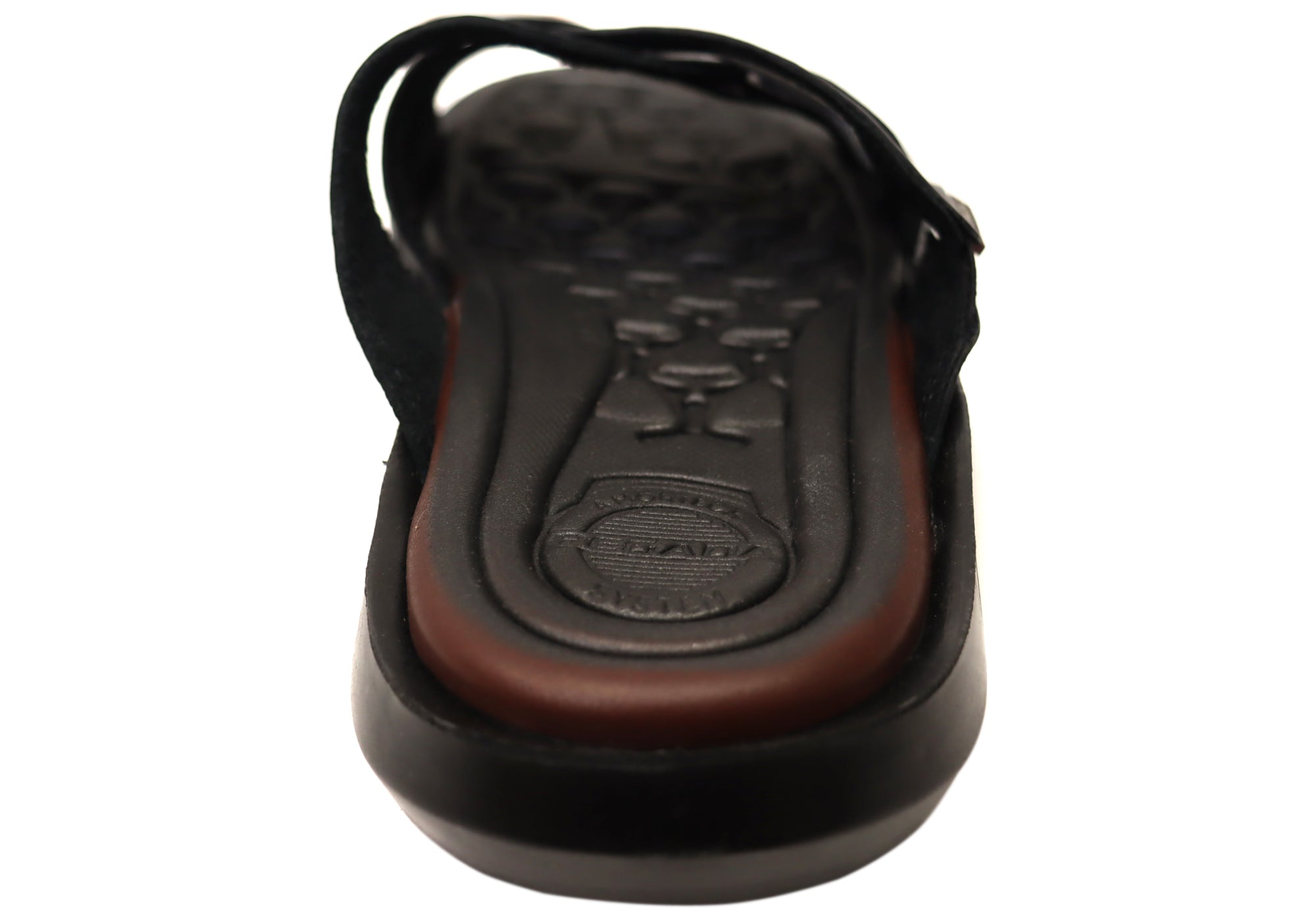 Freddie Men's Comfortable Leather Slides Sandals - Handmade in Brazil - Perfect for Beach, Pool & Casual Summer Wear