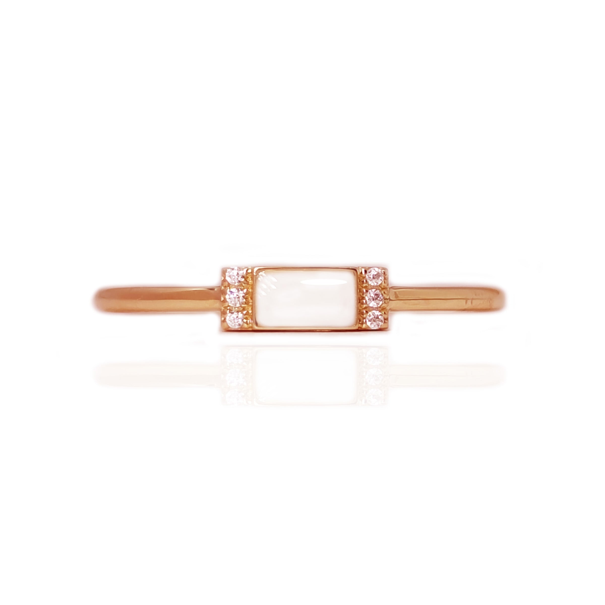 Eternal Bond Solid Gold Breastmilk Ring - Handmade Keepsake Jewelry for Moms - Perfect for Mother's Day, Baby Shower Gifts & Memorial Jewelry