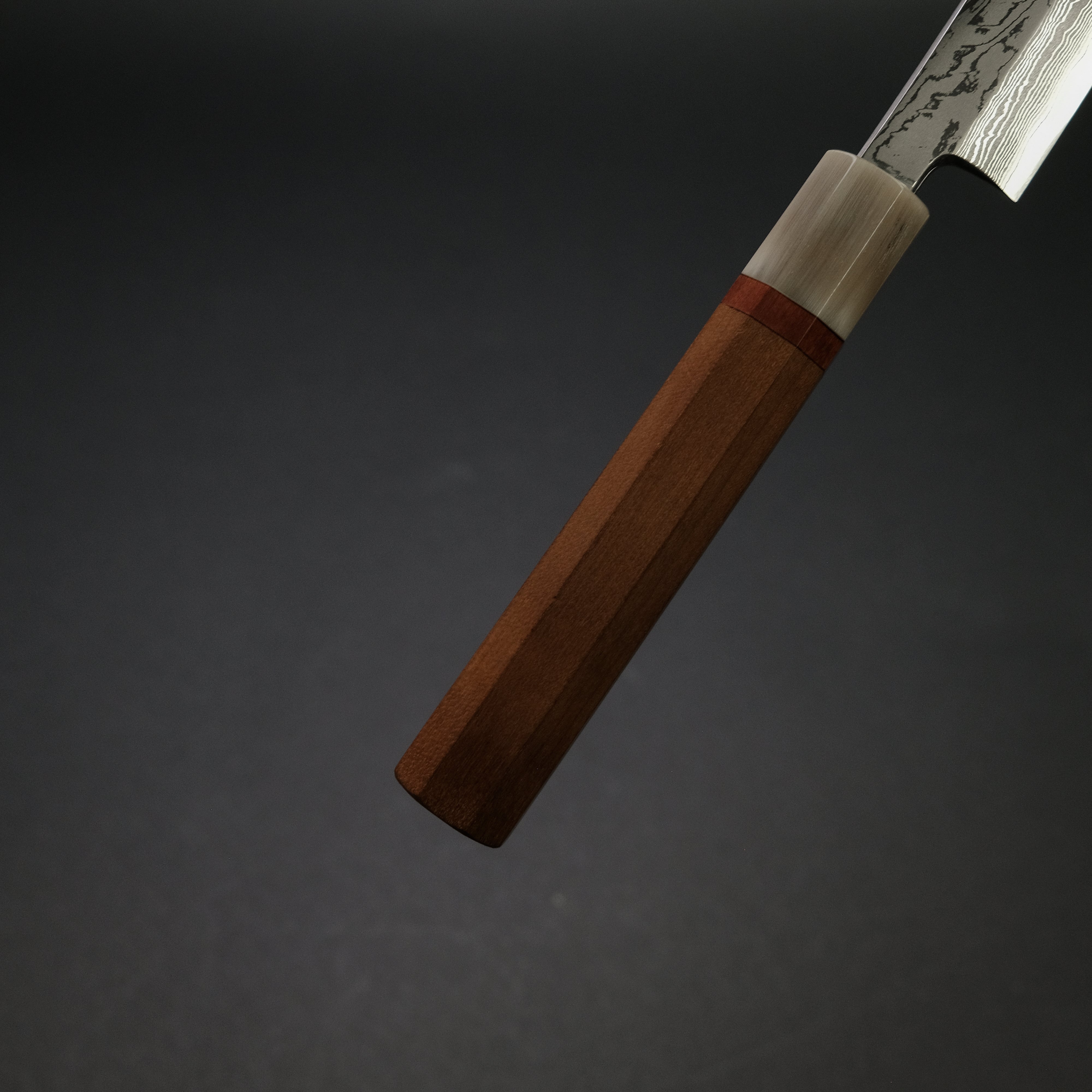 Hitohira Sakura Damascus Sakimaru Takobiki 300mm Japanese Chef Knife with Cherry Wood Handle & Saya - Perfect for Sushi, Sashimi & Precision Meat Cutting
