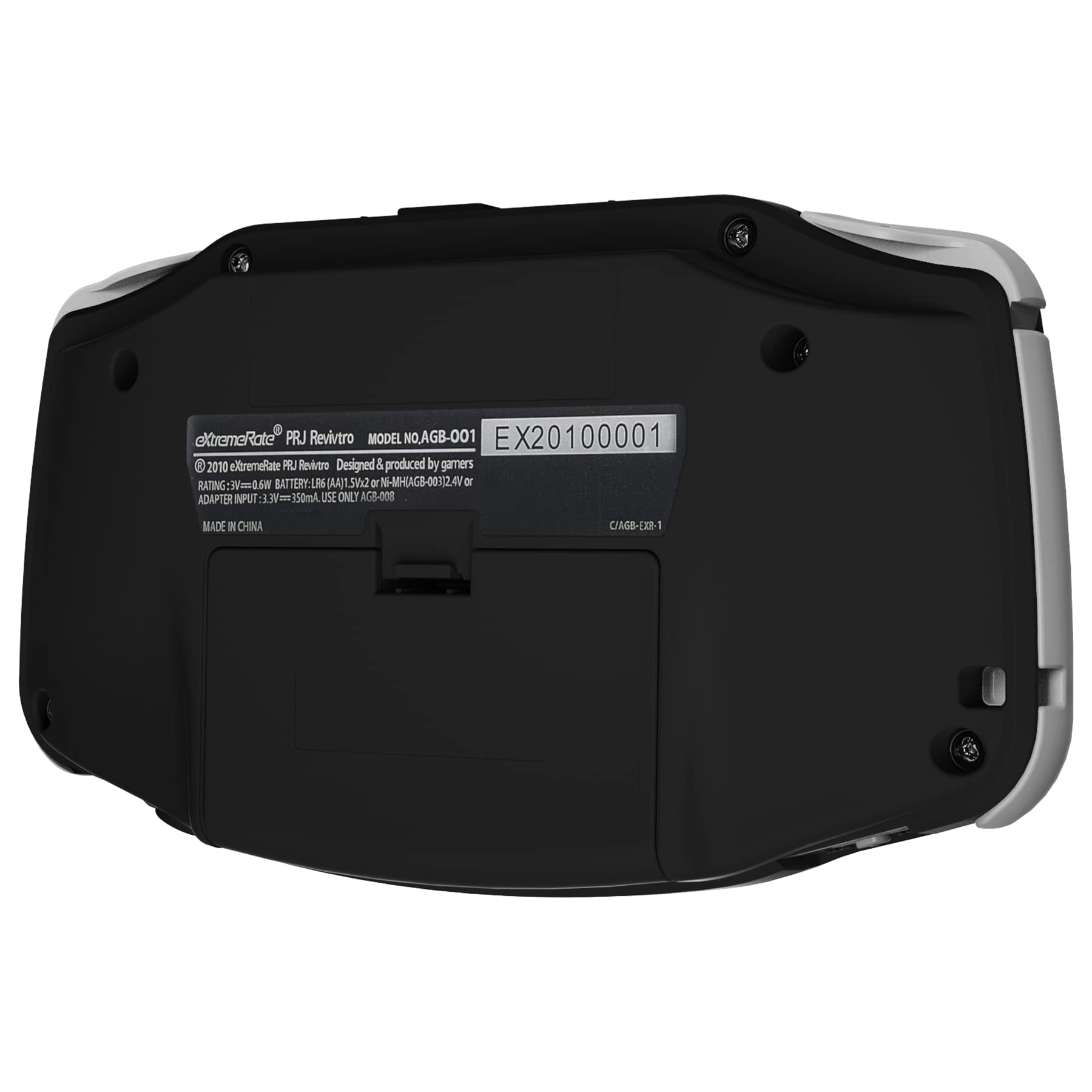 eXtremeRate Black Soft Touch Replacement Shell Full Housing Cover Buttons for Gameboy Advance GBA - Compatible with IPS & Standard LCD Screens - DIY Gaming Console Upgrade - Perfect for Retro Gaming Enthusiasts & Modders (Console & IPS Screen Not Included)