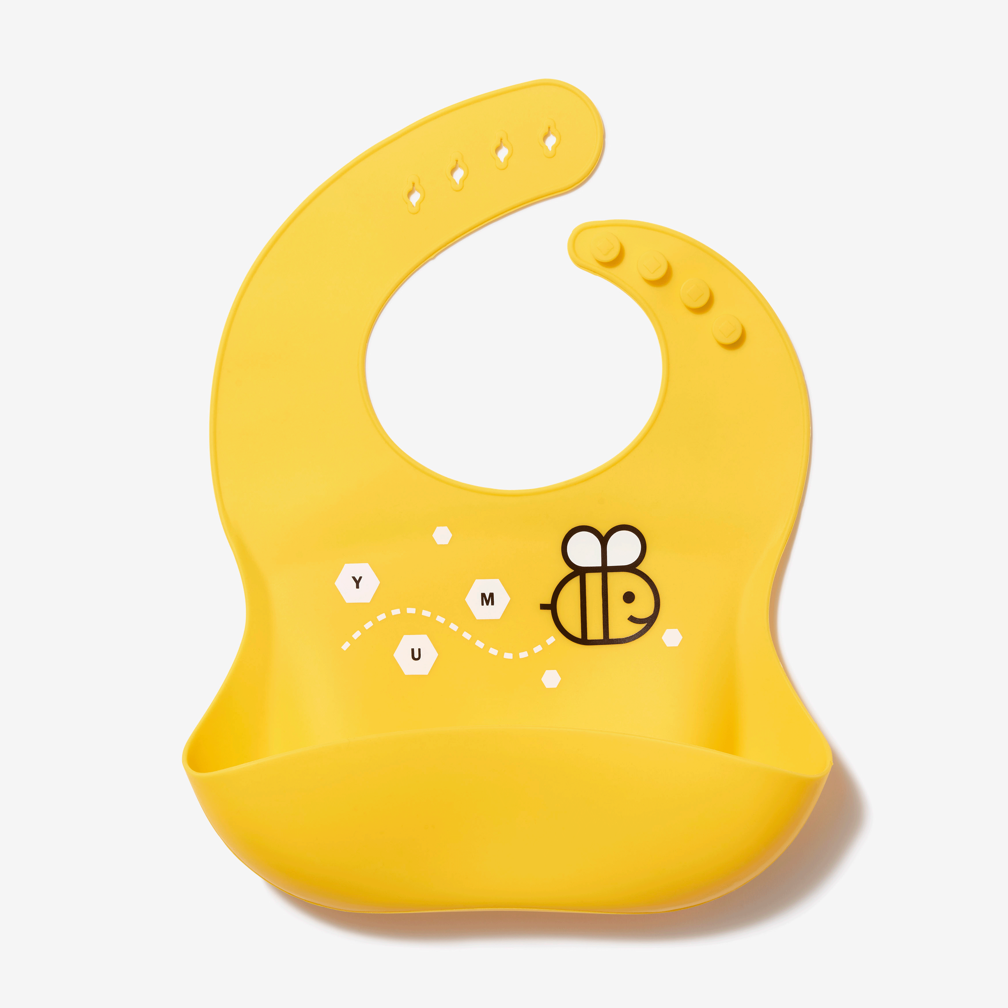 Baby Spelling Bee Bib - Adorable & Absorbent Drool Bib for Infants & Toddlers - Perfect for Mealtime, Playtime & Special Occasions