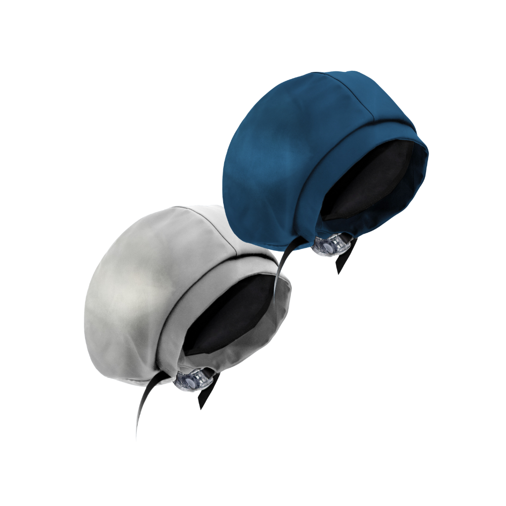 Hairbrella Satin Lined Waterproof Swim Cap - Adjustable Silicone Swimming Cap for Women & Men (2 Pack) - Perfect for Pool, Beach & Water Aerobics