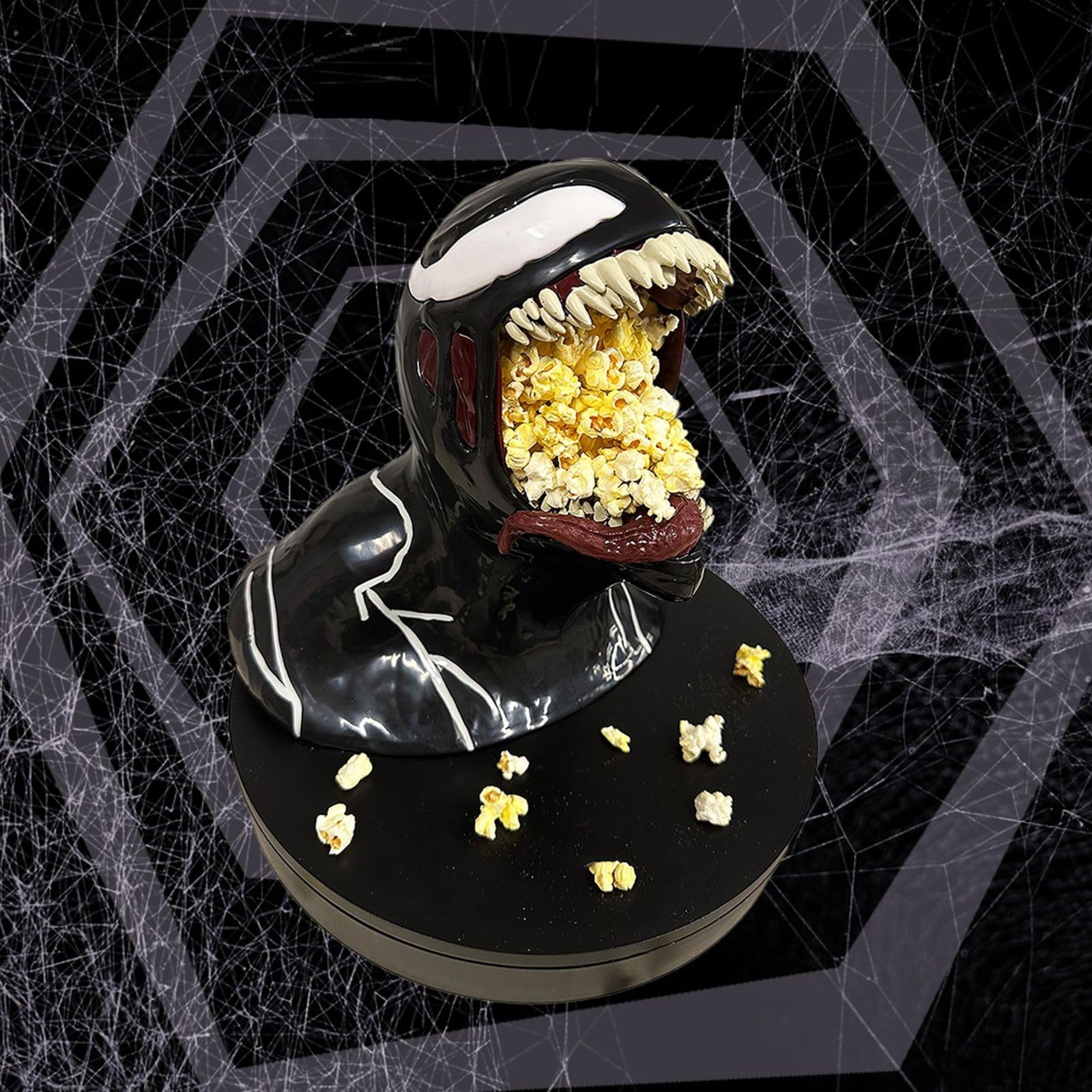 Venom The Last Dance Popcorn Bucket - Official Movie Merchandise & Venom Costume Collectible for Marvel Fans - Perfect for Movie Nights, Halloween Costumes & Superhero Parties