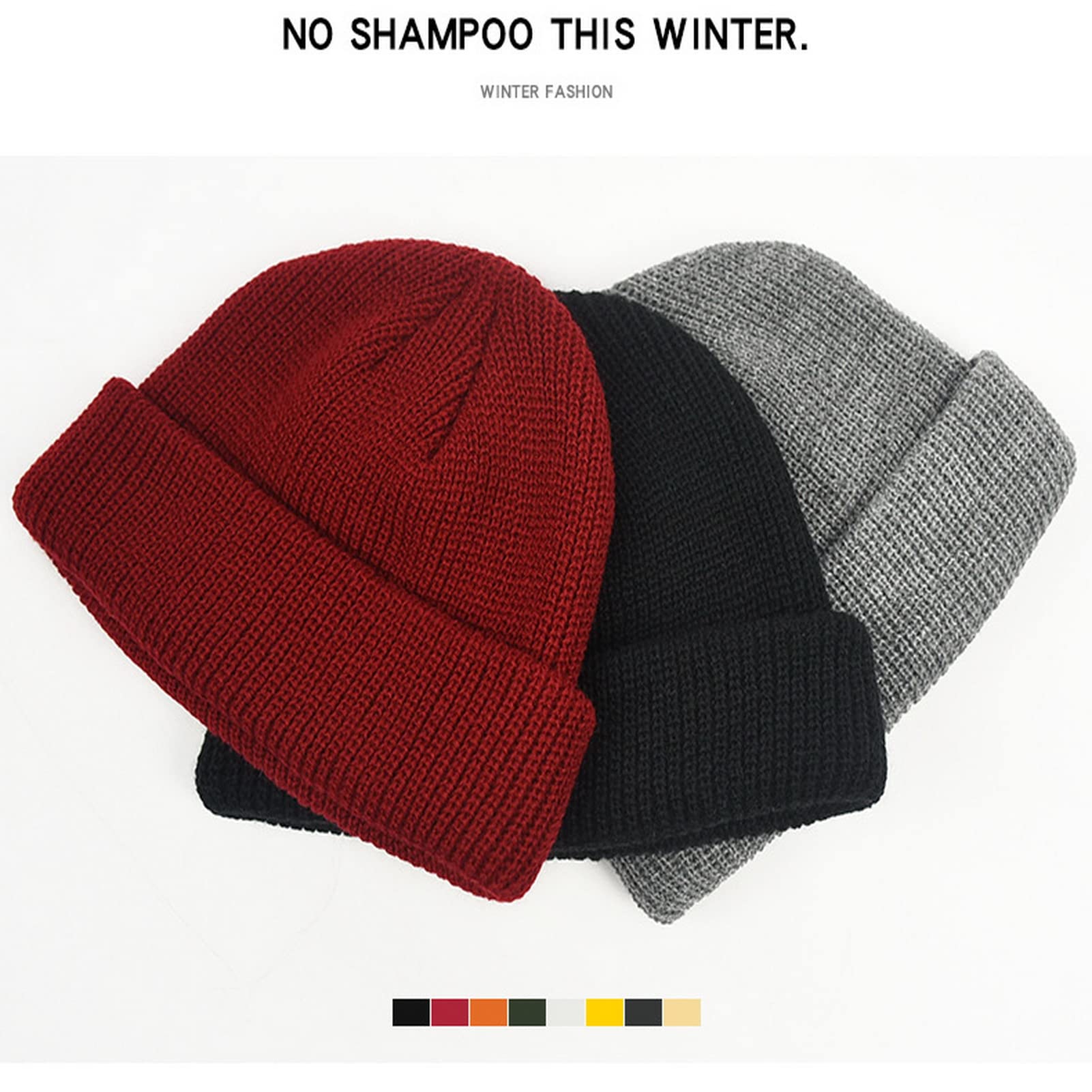 Faringoto Beanie Hat for Men & Women - Warm Winter Knit Cap for Outdoor Sports, Hiking, Skiing - Cozy Stocking Stuffer Gift for Christmas & Cold Weather Activities