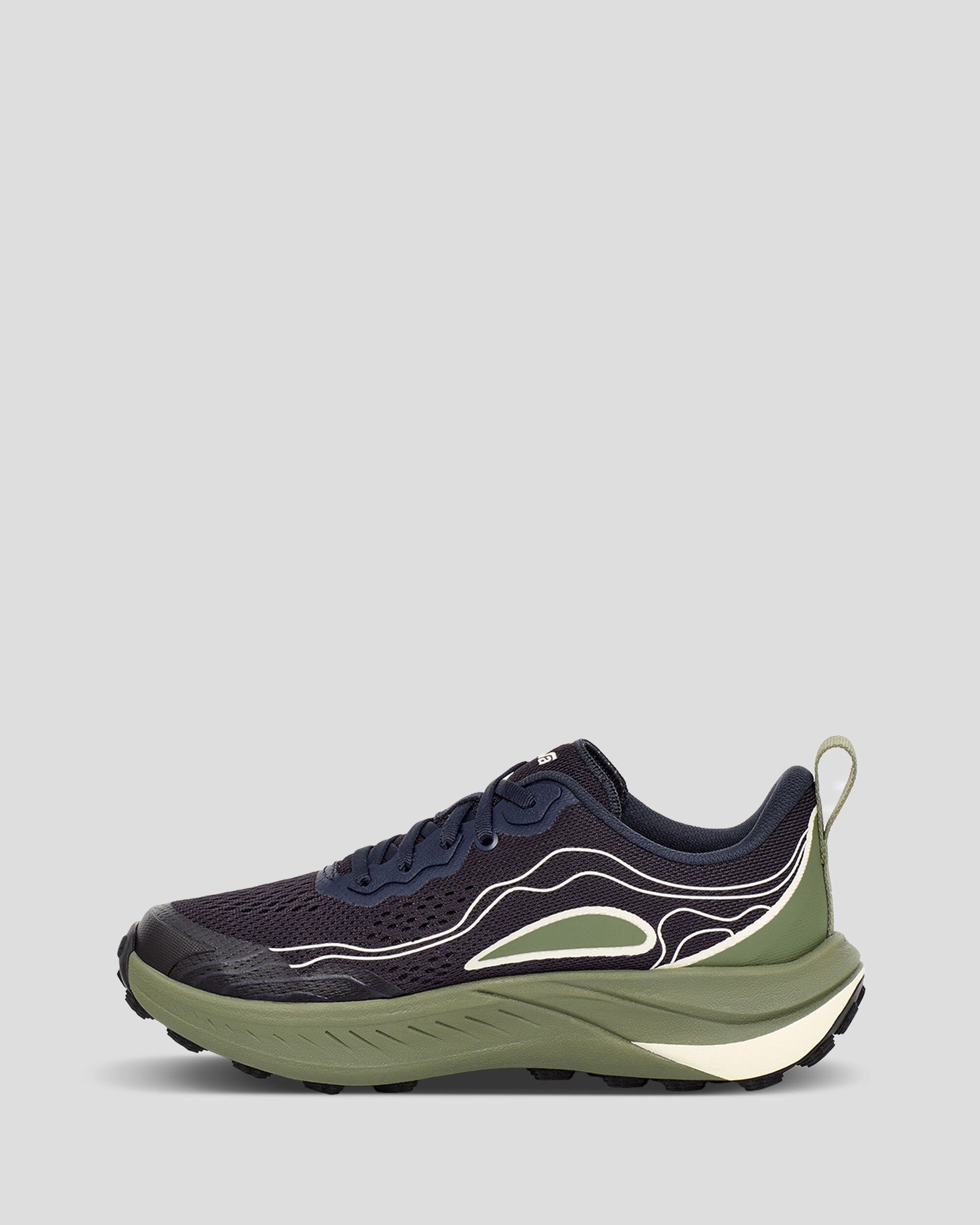Women's Teva Trailwinder Low Hiking Shoes - Lightweight Waterproof Outdoor Walking Shoes for Women | Total Eclipse/Olivine Color | Perfect for Hiking, Camping & Trail Running