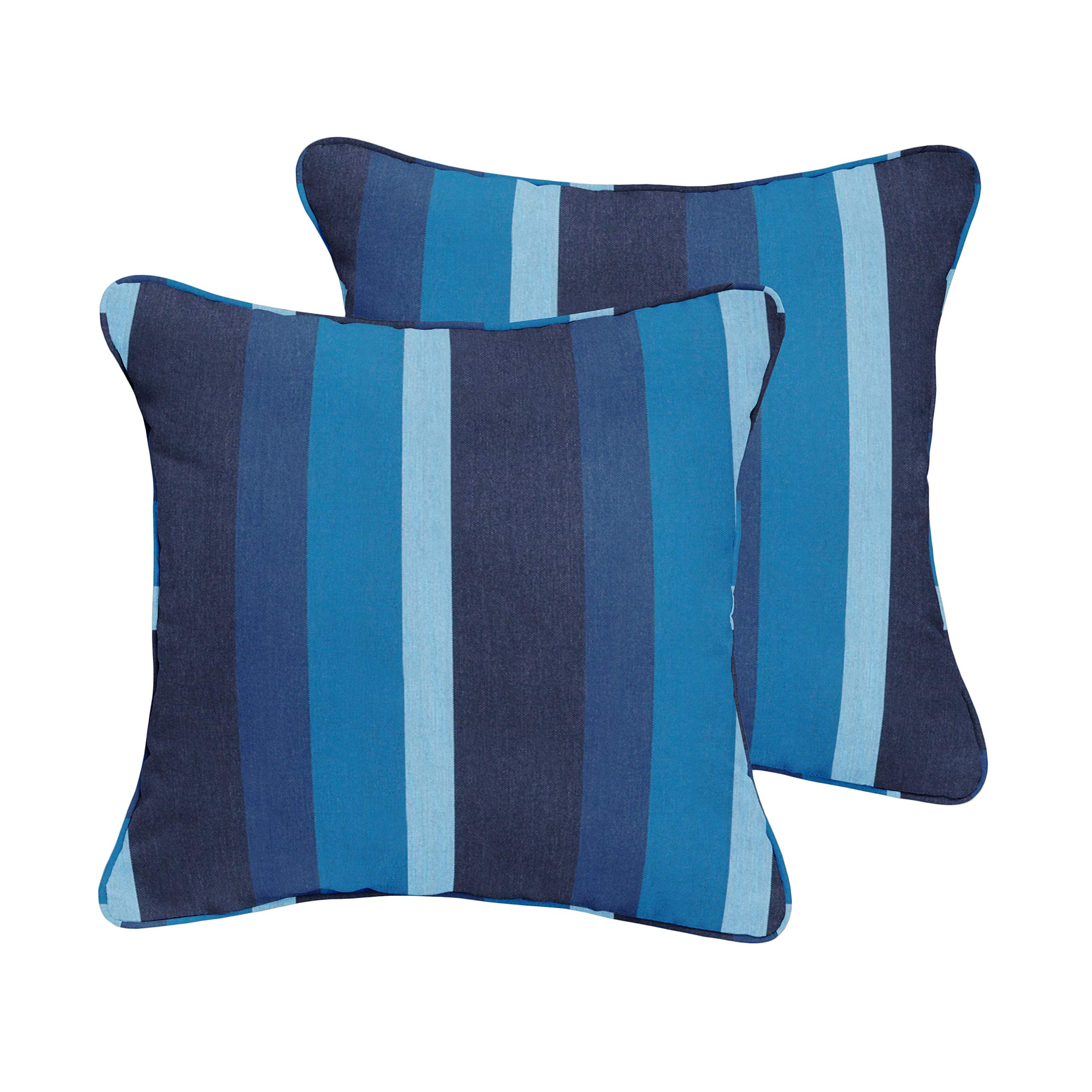 Sorra Home Sunbrella Indoor/Outdoor XL Corded Pillows - 24