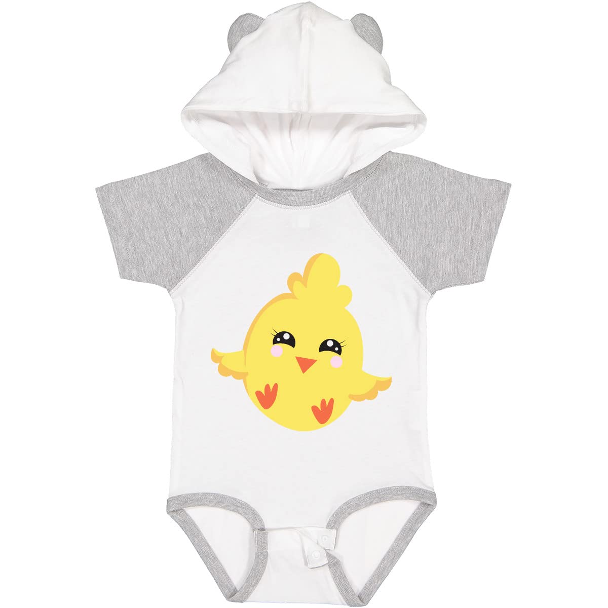 Inktastic Adorable Baby Chicken Onesie - Cute Chick Design for Infants & Toddlers - Perfect for Playdates, Photo Shoots & Everyday Wear