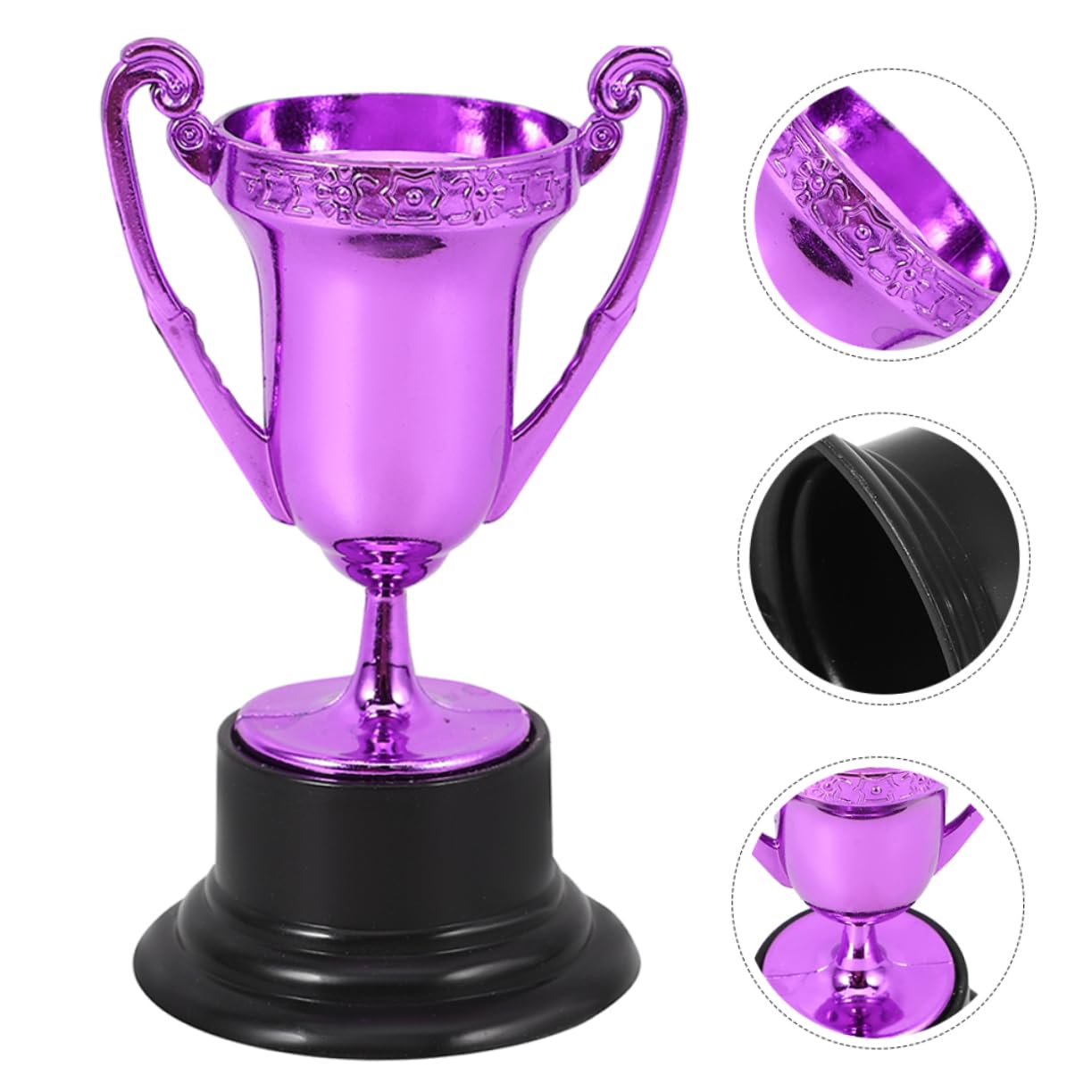 Gold Plastic Trophy Cups - Award Prize for Football, Sports, and Competitions | BCOATH Decorative Trophies for Kids, Office Awards, and Party Decorations