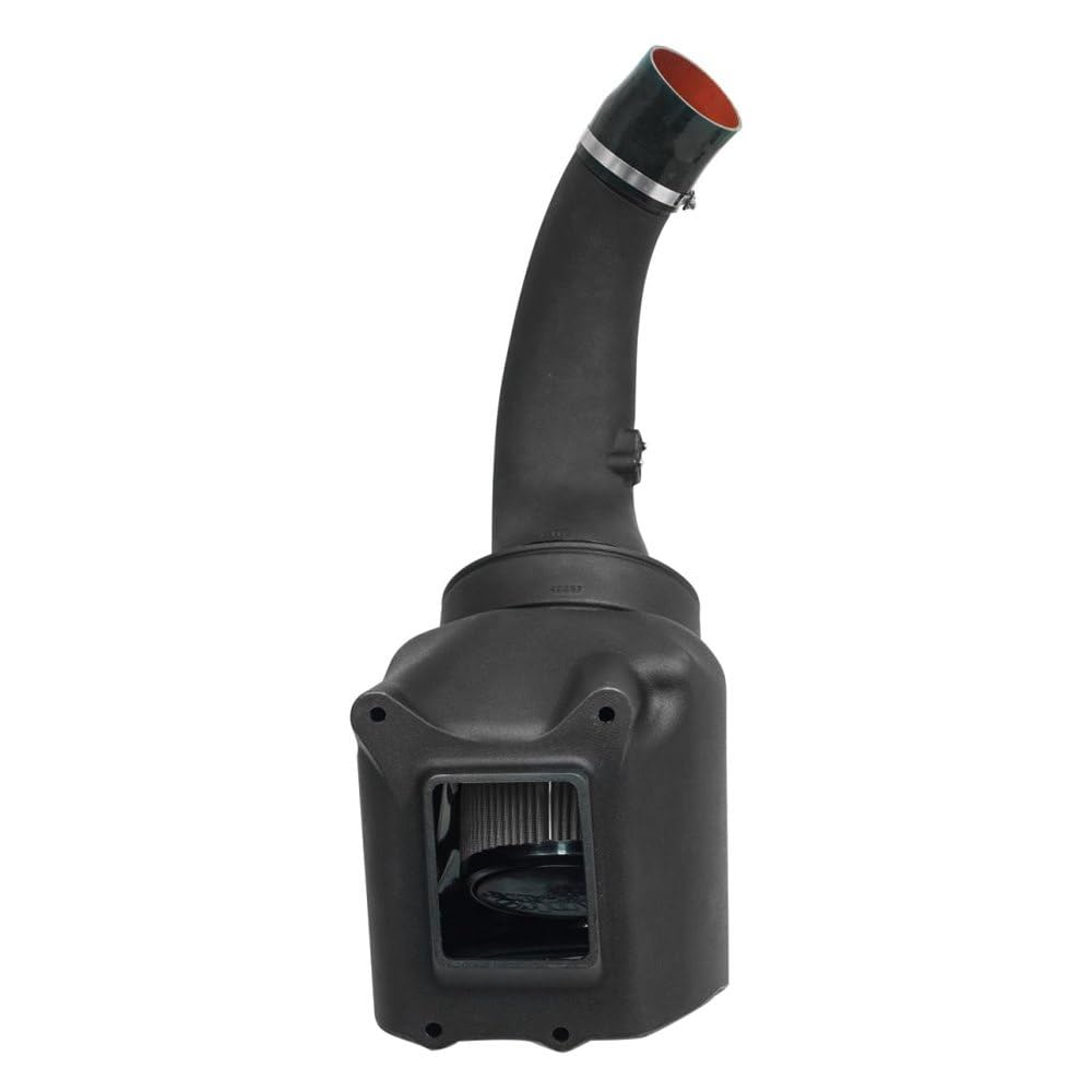BANKS Plastic Black Short Ram Air Intake System - High Performance Cold Air Intake for Trucks & SUVs - Improve Engine Power & Fuel Efficiency for Off-Road & Daily Driving