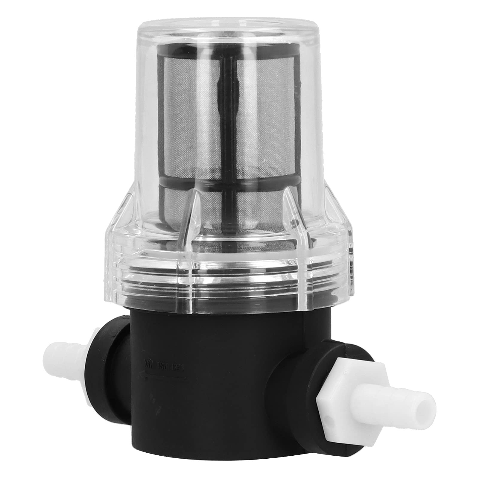 Professional 150 Micron 80 Mesh Inline Beer Filter with 2 Barbs - Home Brewing Water Strainer for Craft Beer, Kegging & Draft Systems | Perfect for Homebrewers & Microbreweries
