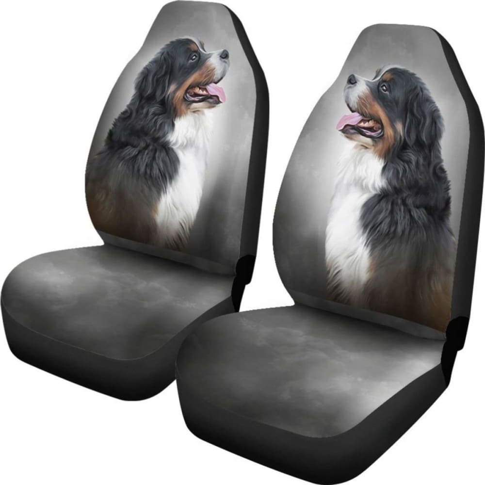 Premium Bernese Mountain Dog Car Seat Covers - Waterproof & Nonslip Pet Seat Protector for Cars, SUVs & Trucks - Perfect for Travel, Outdoor Adventures & Daily Commutes
