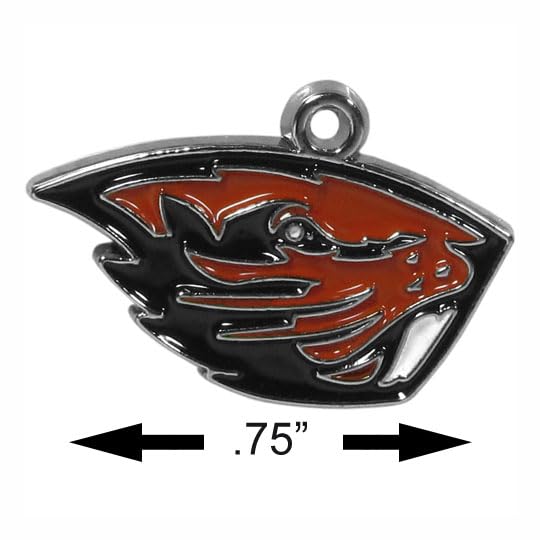 Siskiyou Sports NCAA Basketball Hoop Earrings for Women - 2 Inch Dangle Earrings - Perfect for Game Day, College Fans, and Sports Enthusiasts