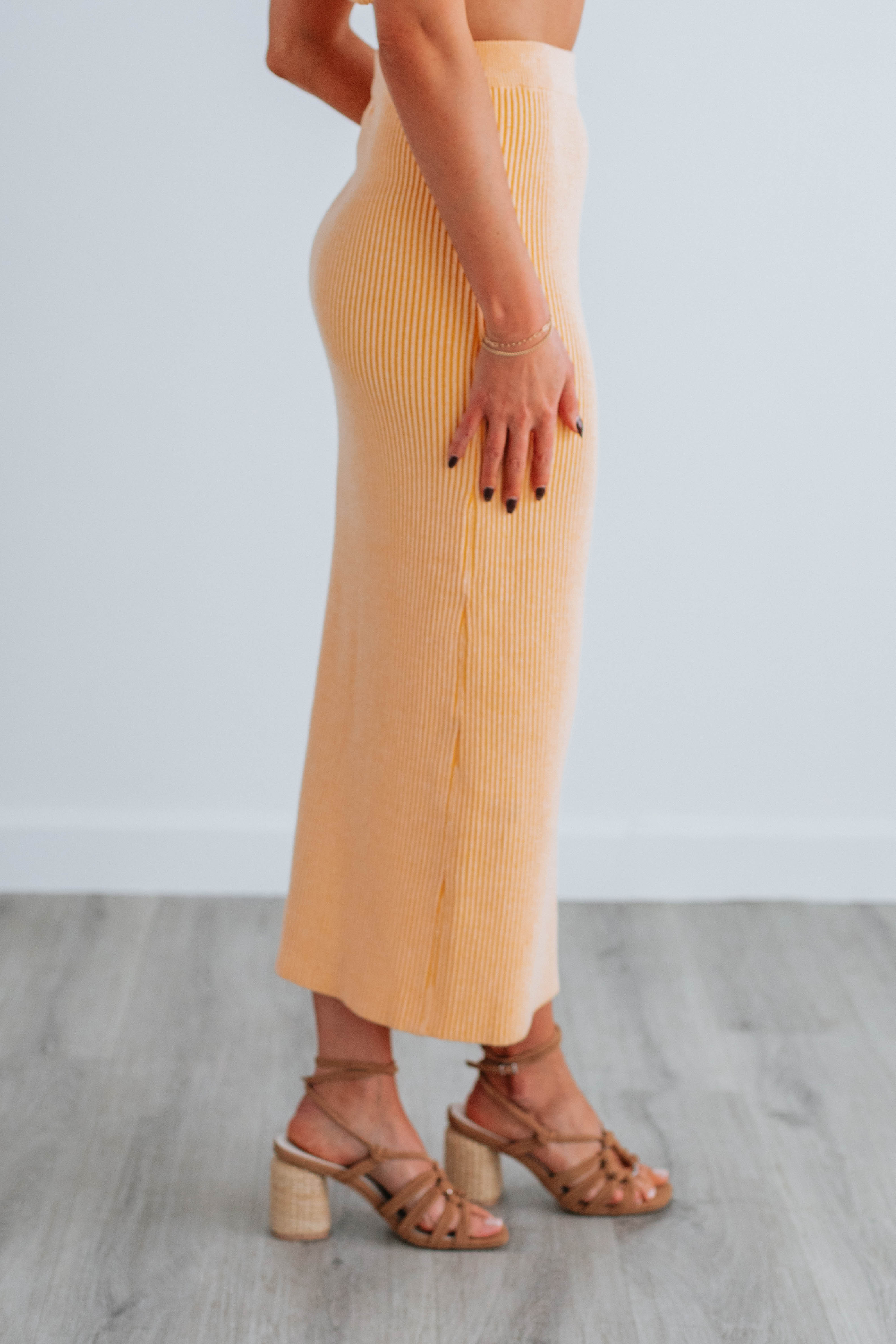 Keelia Ribbed Skirt for Women - Stretchy High Waist Bodycon Mini Skirt - Perfect for Party, Club, Date Night & Casual Outfits