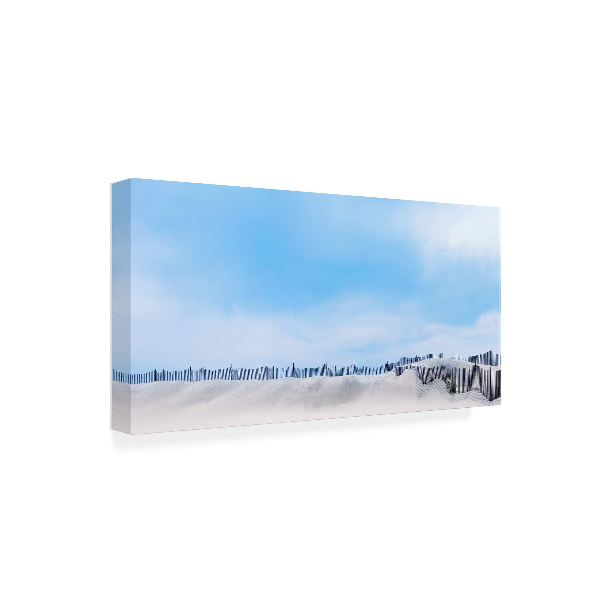 James Mcloughlin Beach Photography Wall Art Print - 10x19 Inches Coastal Decor for Living Room, Bedroom & Office - Trademark Fine Art Seascape Photo