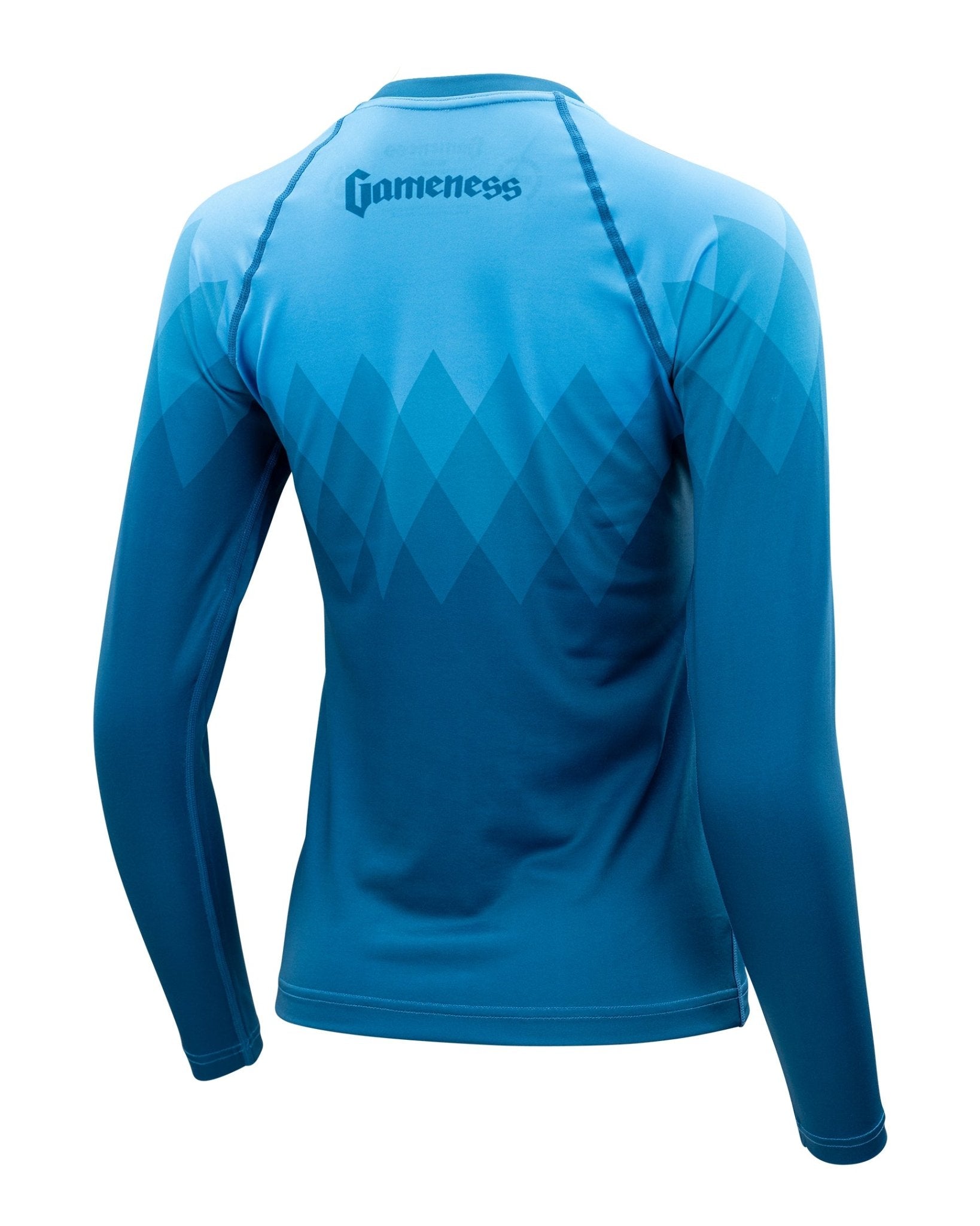 Gameness Women's Eco-Friendly Long Sleeve Rash Guard - UPF 50+ Sun Protection for Surfing, Swimming & Water Sports