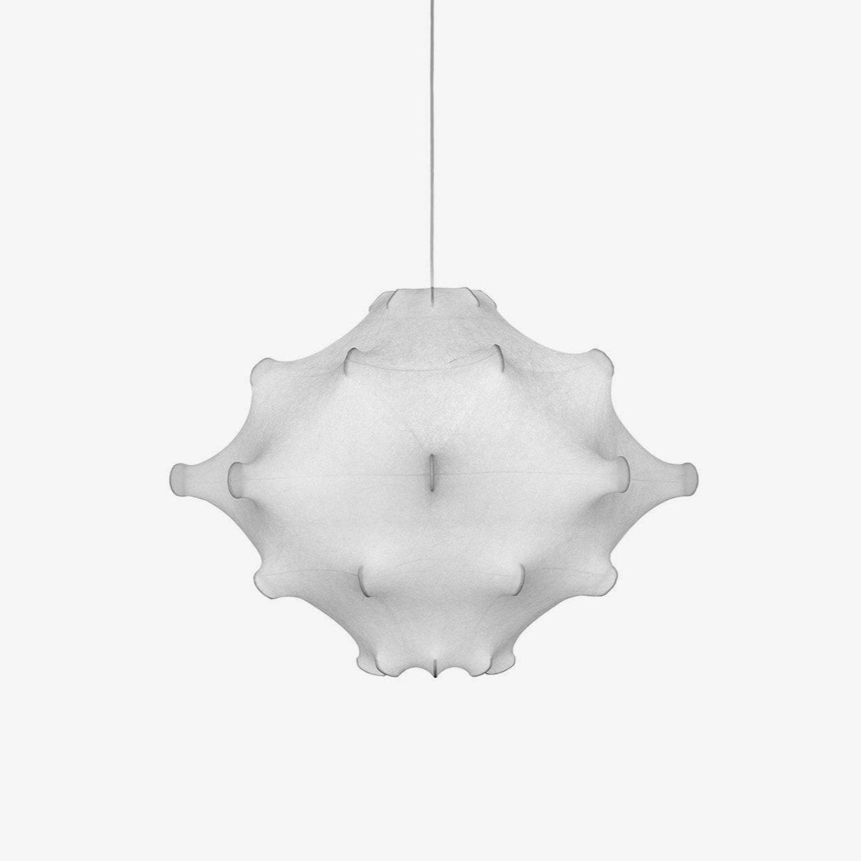 Cocoon Bloom Pendant Light - Modern Handwoven Rattan Hanging Lamp for Dining Room, Bedroom, or Living Room Decor