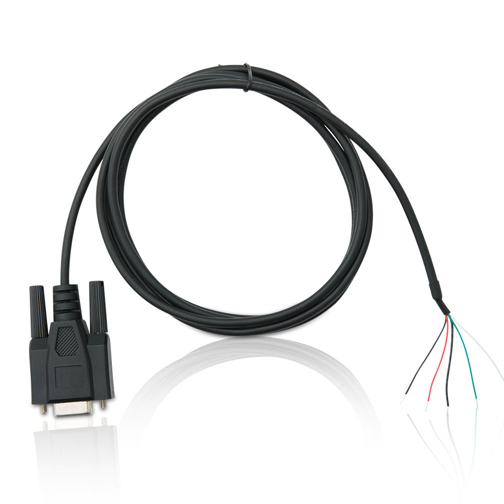 Actisense RS232 9-Pin D-Type Serial Cable with Bare Ends - NMEA 0183 Data Transfer for Marine Electronics & GPS Devices