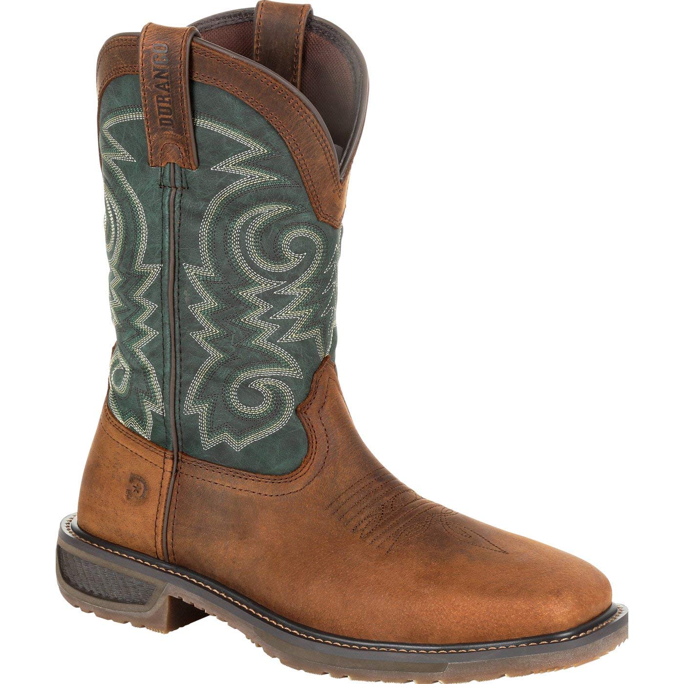 Durango Men's Workhorse Western Boot - Durable Cowboy Boots for Ranch Work & Riding - Perfect for Ranchers, Farmers & Outdoor Enthusiasts