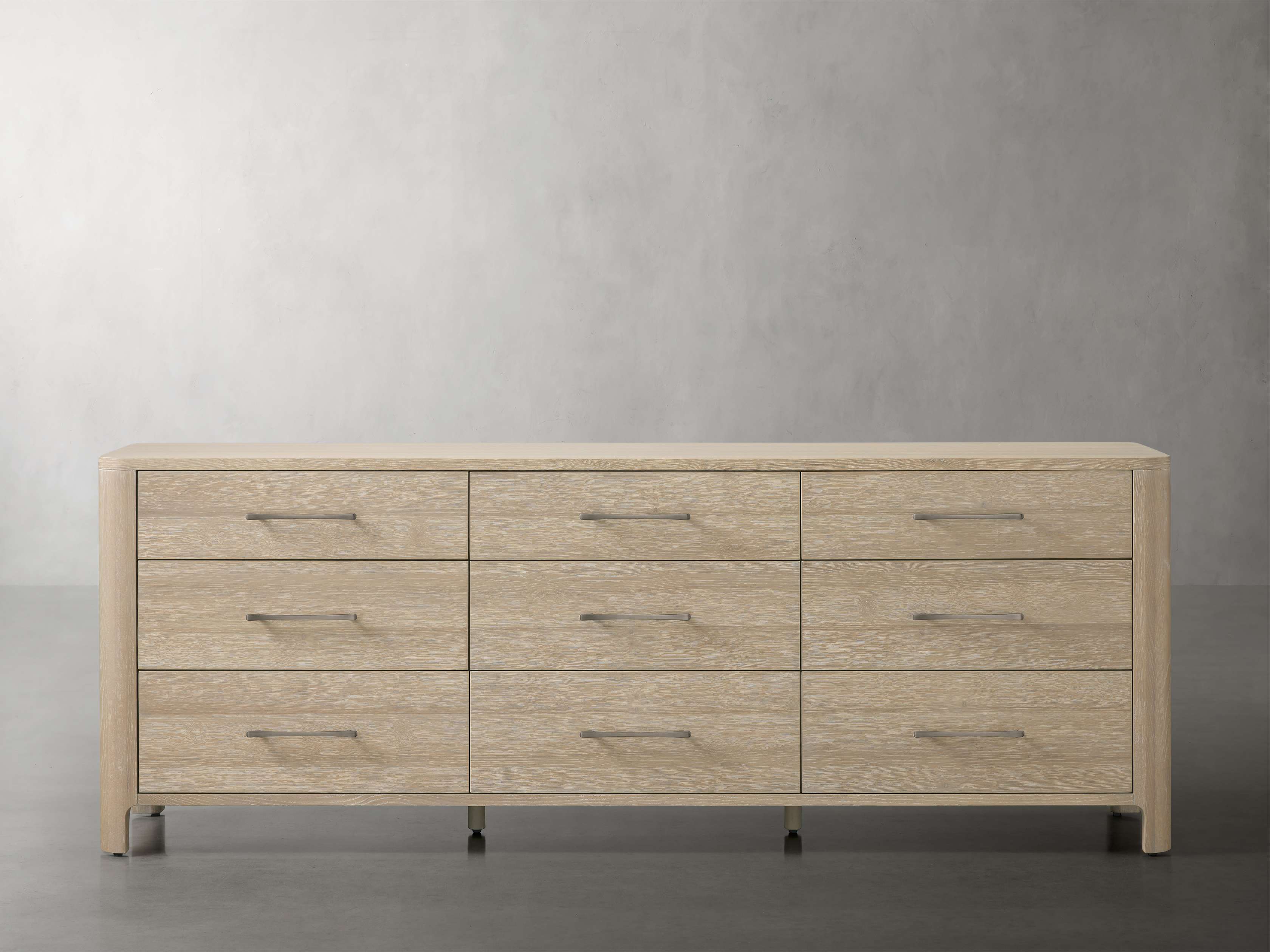 Calista 9-Drawer Dresser - Modern Wooden Chest of Drawers for Bedroom & Living Room Storage