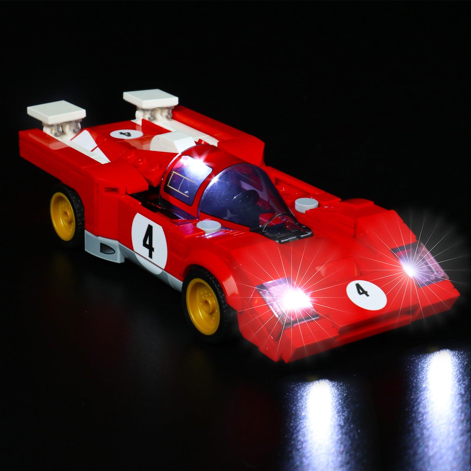 LEGO Speed Champions 512M Ferrari 7690 Light Kit - LED Lighting Set for Building Blocks - Perfect for Display & Nighttime Play