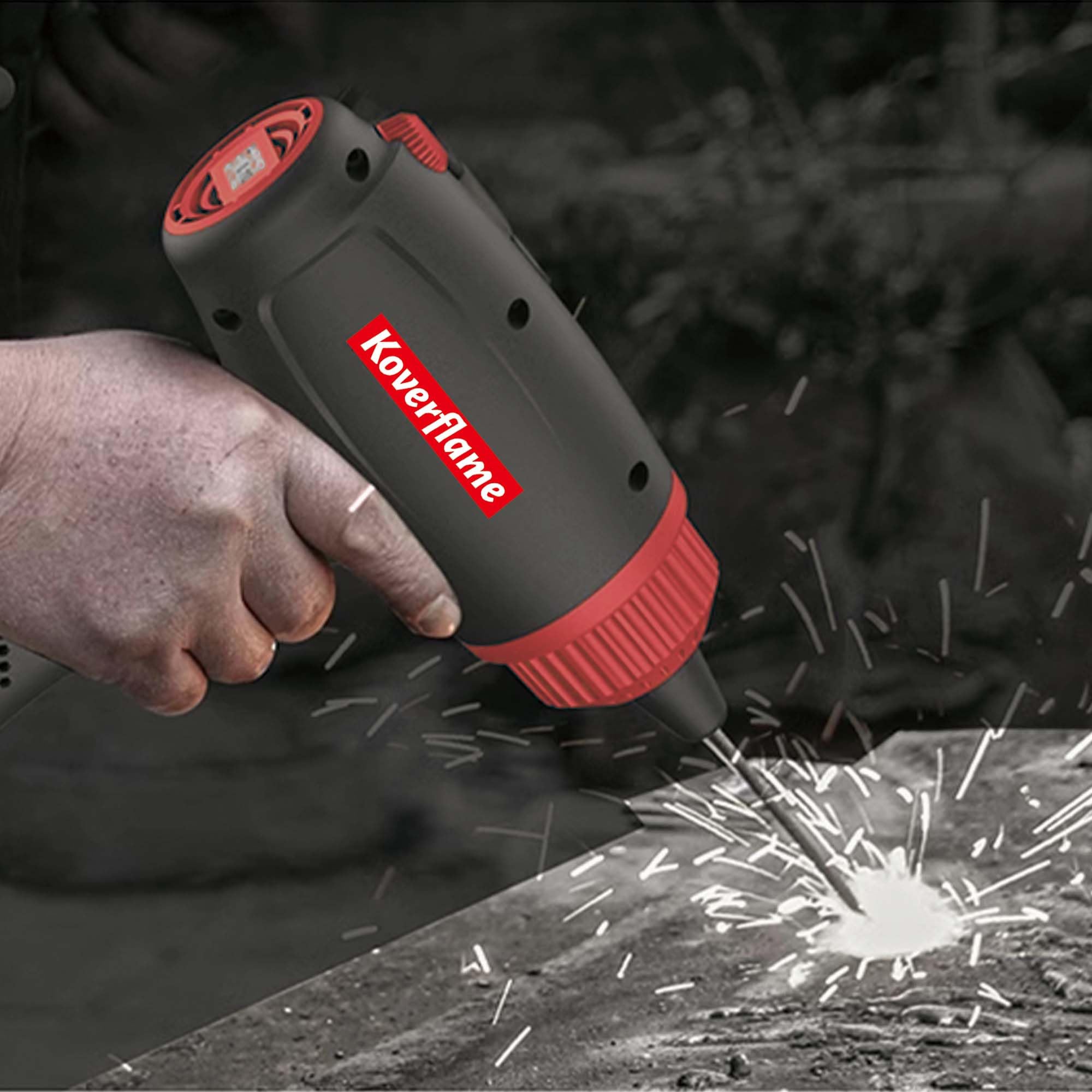 Portable 110V Electric Arc Welding Machine - Handheld Welder with Efficient Cooling & LED Display - DIY, Home & Industrial Use - Perfect for Metal Fabrication, Repairs & Construction Projects