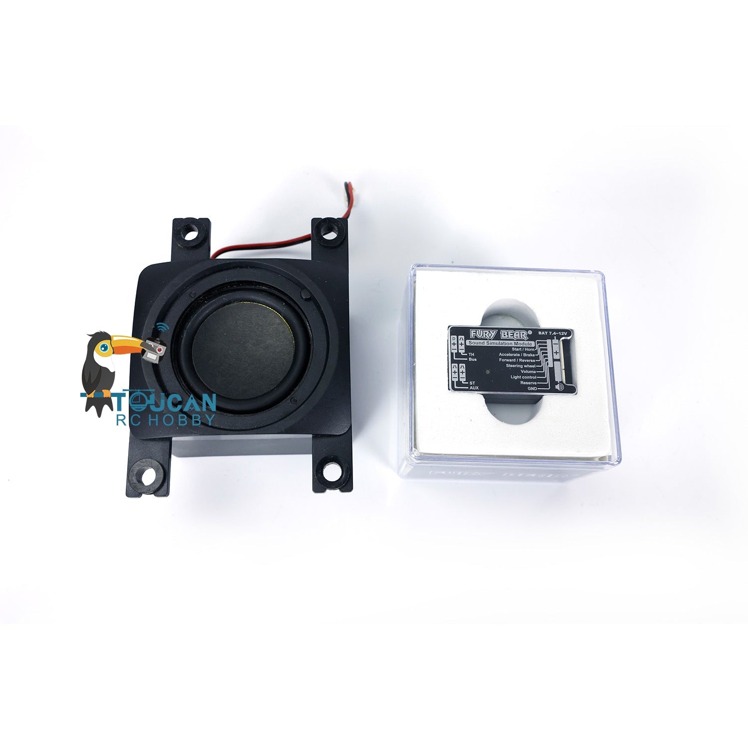 1/14 LESU RC Tractor Truck R730 EURO6 FH750 DIY Sound System Spare Part - 43x24x13.5mm for Hobby Model Building & Repair | Perfect for RC Enthusiasts & Collectors