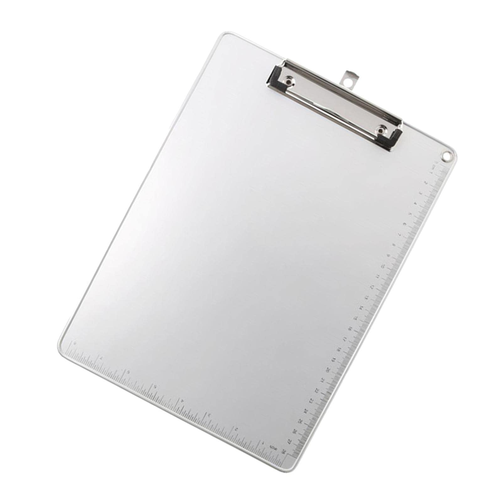 Newmind Anti-Slip Writing Clipboard - A4 Document Holder with Secure Clip for Homework, Test Papers & Office Memos | Portable Hardboard Storage Splint for Students & Professionals
