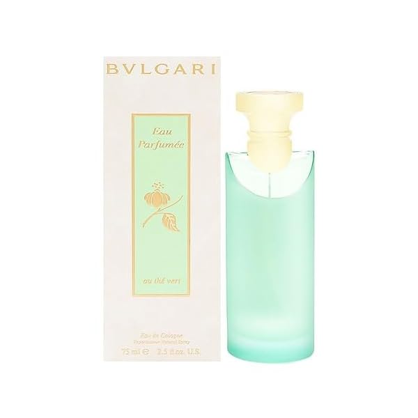 Bvlgari Eau Parfumee Au The Vert Green Tea Cologne Spray for Women - 2.5 oz / 75ml Fresh Floral Fragrance, Perfect for Daily Wear & Special Occasions