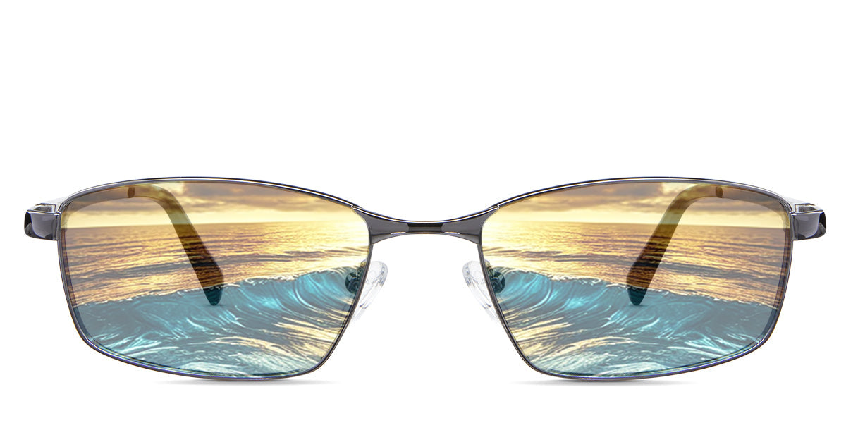 Juan Men Prescription Tinted Glasses - Blue Light Blocking & UV Protection for Computer Work, Reading, and Outdoor Activities