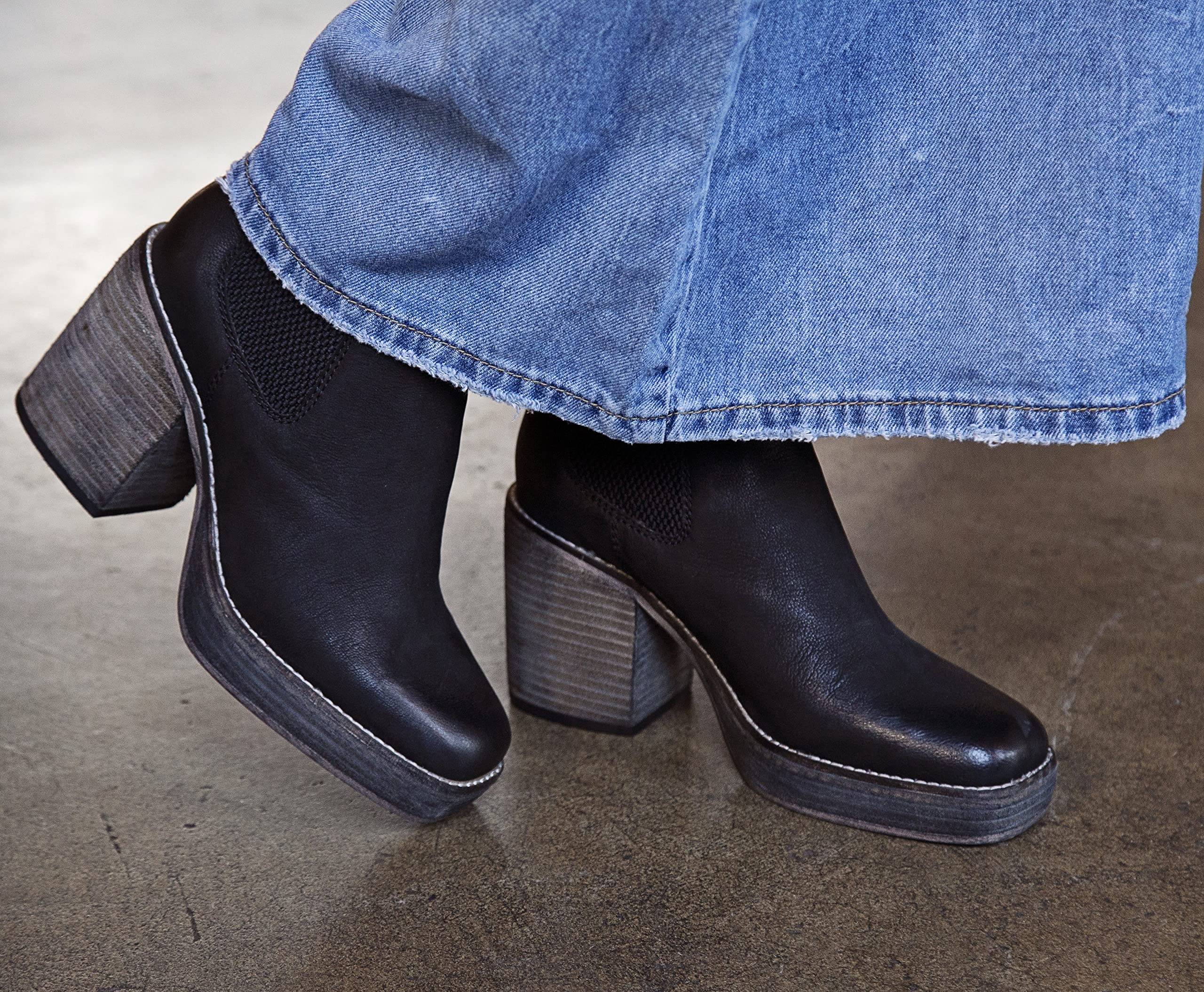 Diba True Women's Chelsea Boots - Waterproof Ankle Boots for Women, Slip On Comfortable Winter Boots with Rubber Sole, Fashion Casual & Work Boots for Walking, Office, Travel & Outdoor Activities