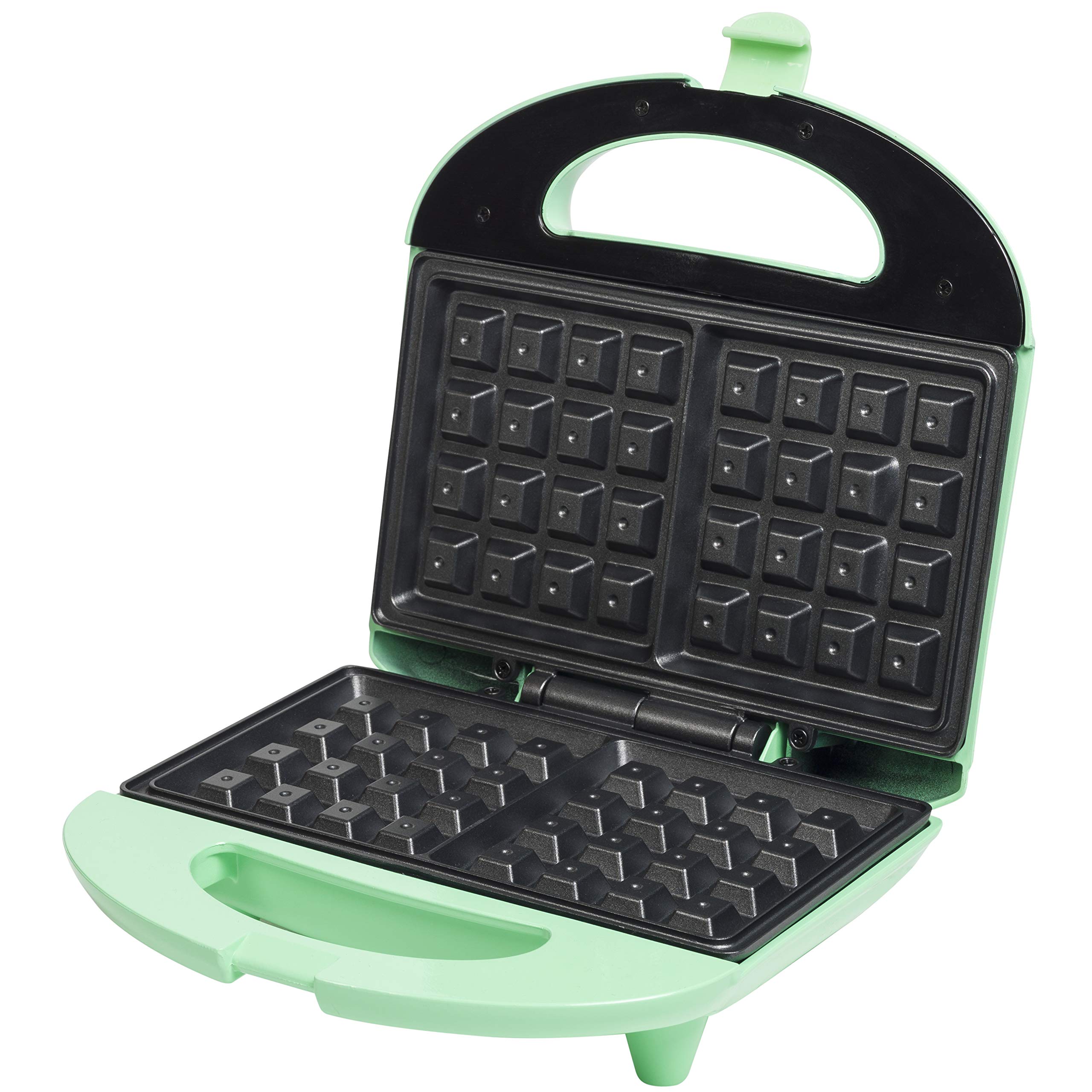 Best Belgian Waffle Maker with Non-Stick Plates & LED Indicator - 700W Sweet Dreams Collection (Green) - Perfect for Breakfast, Brunch & Family Gatherings