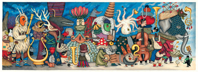 Fantasy Orchestra 500 Piece Jigsaw Puzzle for Adults - Challenging Musical Theme Puzzle for Relaxation & Home Decor