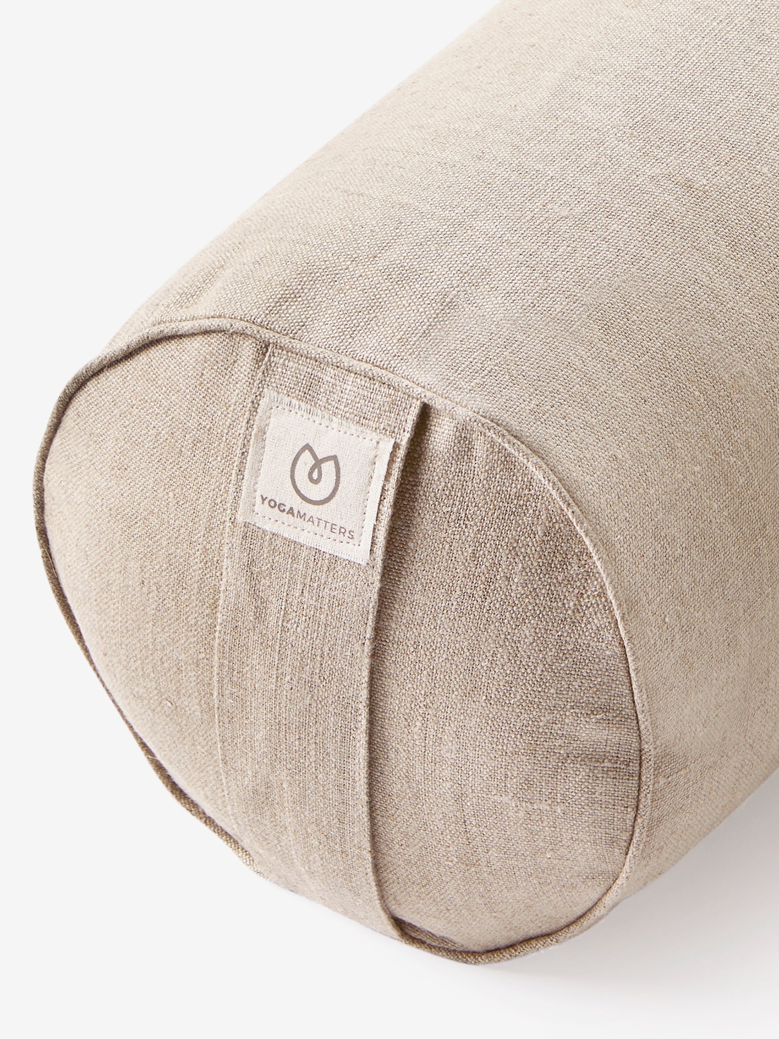 Yogamatters Natural Hemp Bolster Cover - Set of 10 | Eco-Friendly Yoga Pillow Case for Meditation, Yoga Studio & Home Decor