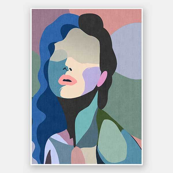 Daring Unframed Art Print - Modern Wall Decor for Living Room, Bedroom & Office - Perfect for Home & Office Decor