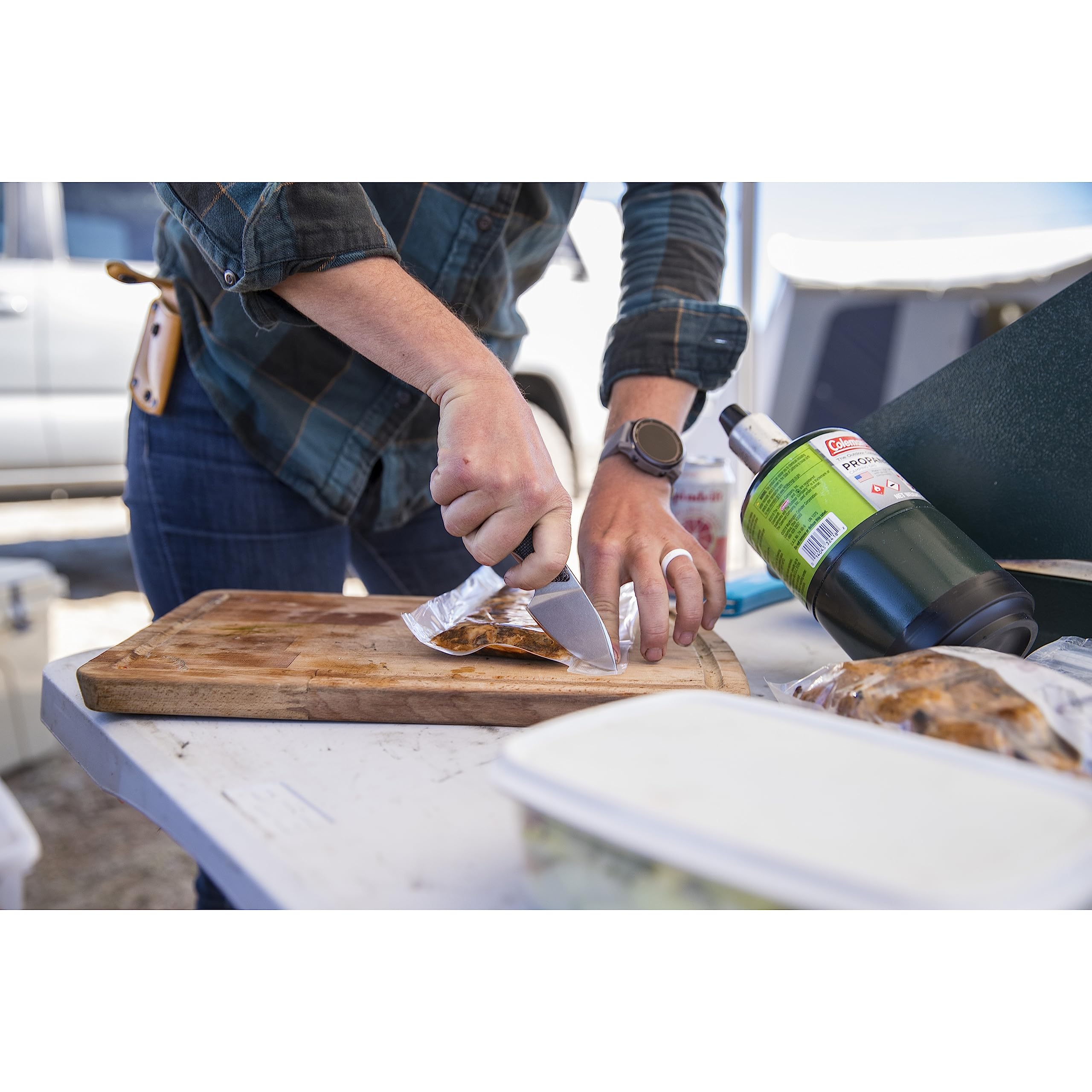 Gerber Gear Hike Kit - Premium Camping Equipment Set with Devour Multi-Fork, Stowe Fixed-Blade Knife & Armbar Cork Multitool - Perfect for Hiking, Backpacking and Outdoor Adventures