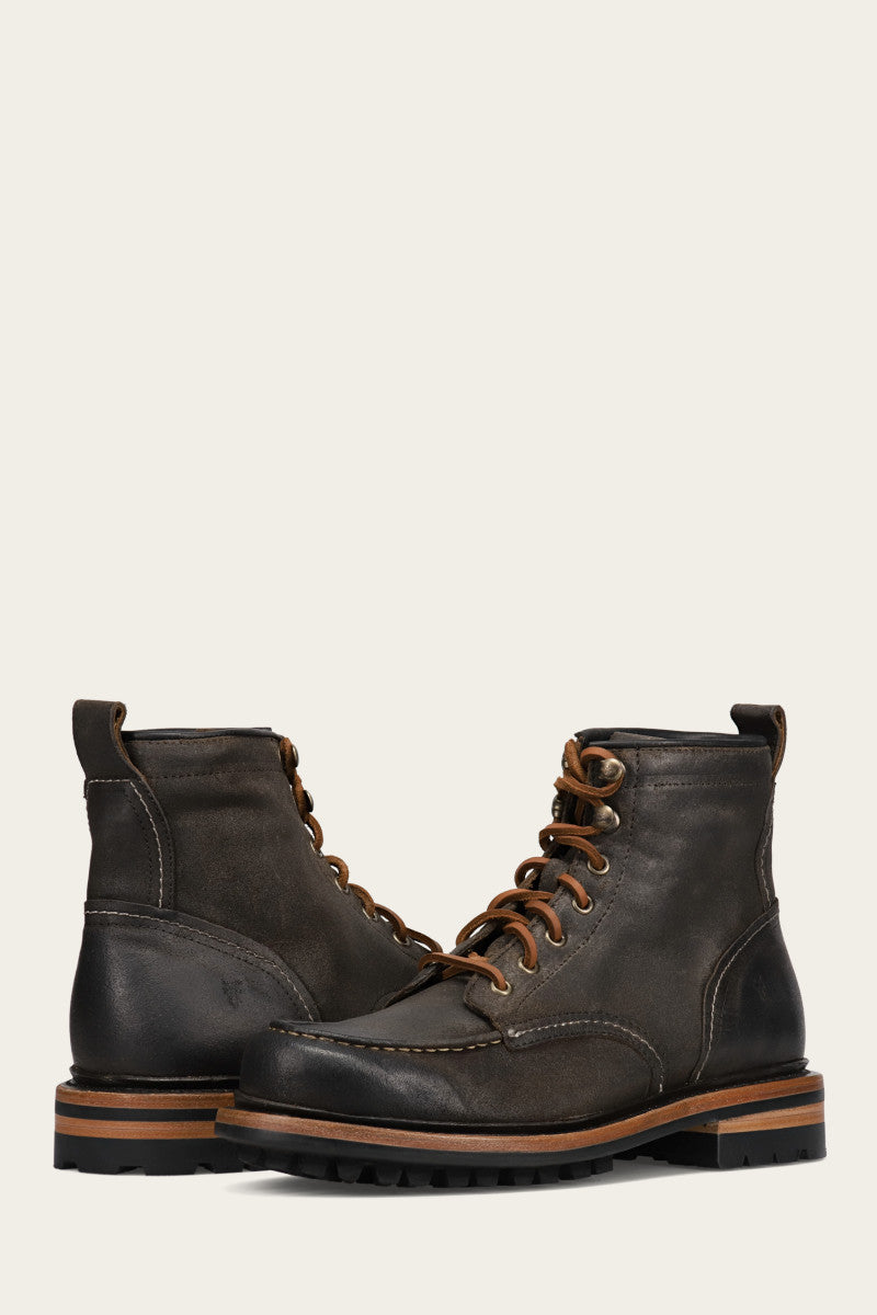 Premium Pre-Owned Hudson Workboot Lug - Durable & Comfortable Work Boots for Construction, Hiking & Outdoor Activities