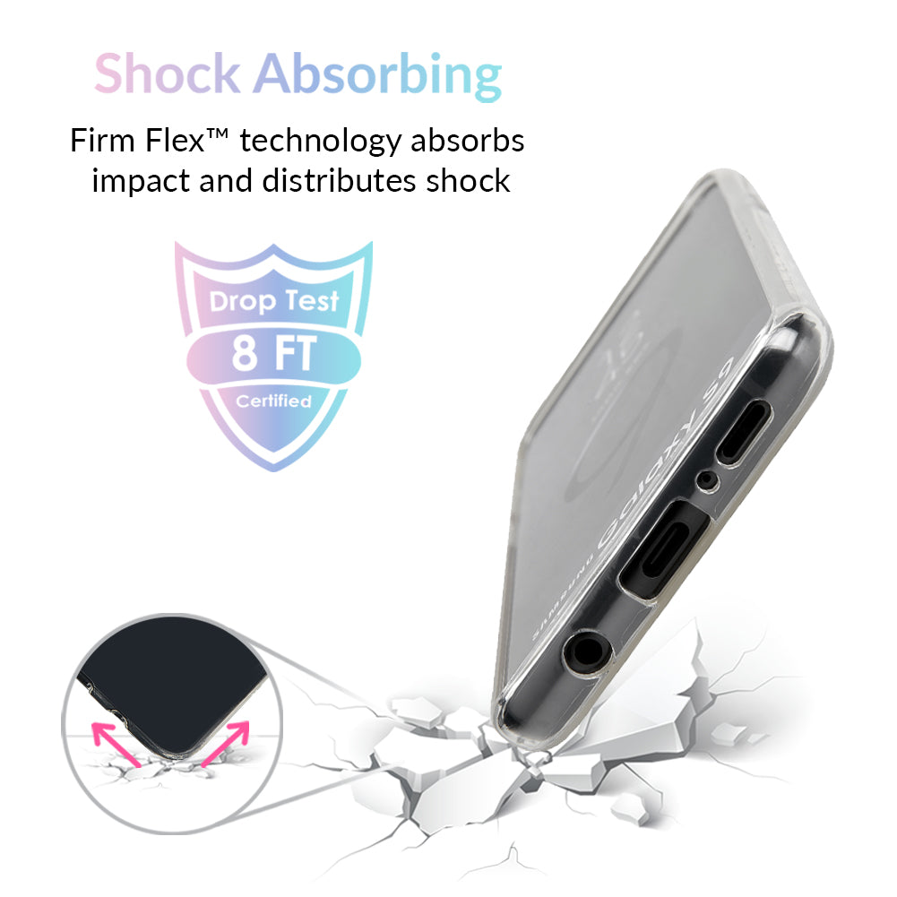 Clear Samsung Galaxy Case - Slim Protective Phone Cover for Galaxy S23/S22/S21/S20 - Shockproof & Scratch-Resistant - Perfect for Everyday Use, Travel & Outdoor Activities