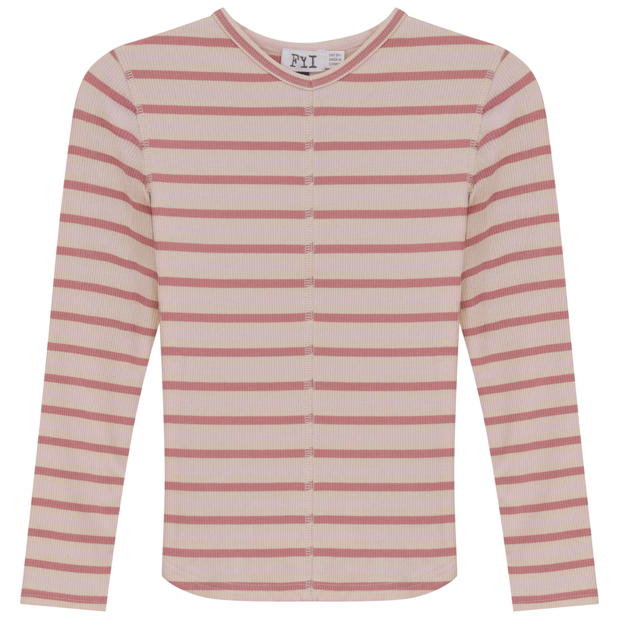Stylish Striped V-Neck T-Shirt for Men & Women | Soft Cotton Casual Tee | Perfect for Everyday Wear, Outings & Layering
