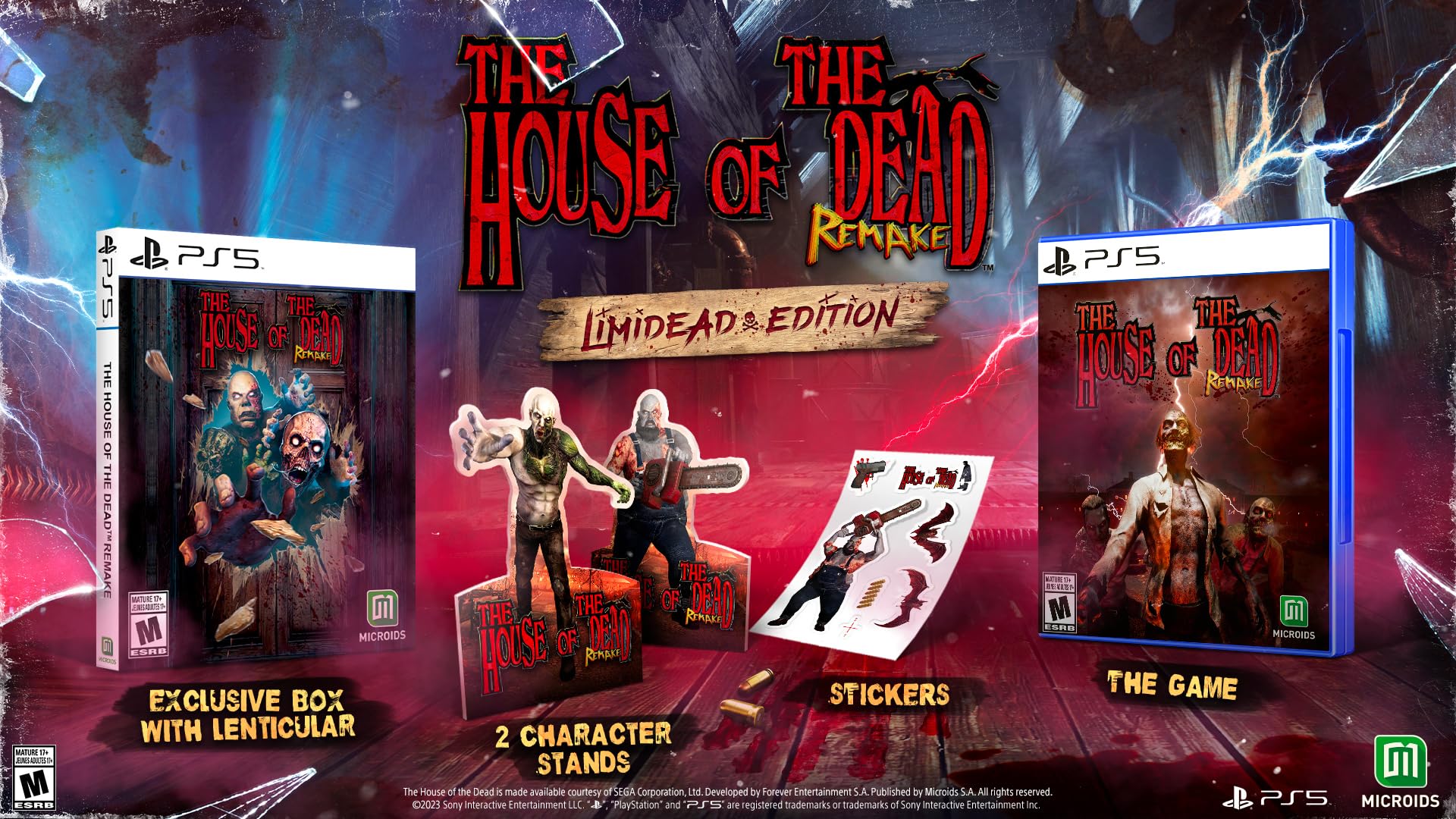 The House of the Dead Remake - Limidead Edition for PS5 | Horror Zombie Shooter Game | Perfect for Halloween Gaming & Survival Horror Fans