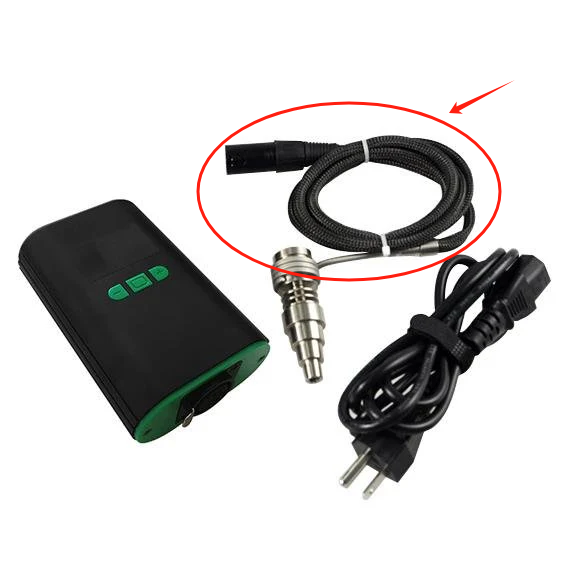 Crossing Tech Micro Enail Kit - Mini Portable Electronic Dab Rig for Concentrates | Perfect for Travel, Home Use & On-the-Go Dabbing