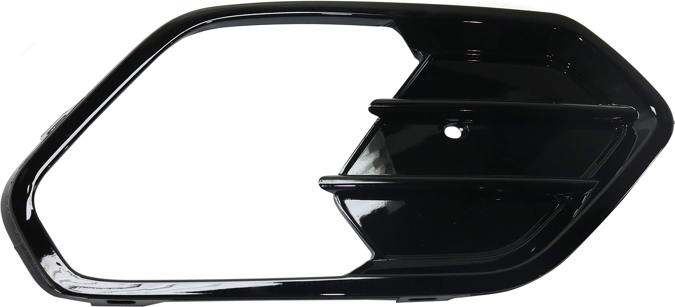 Garage-Pro Gloss Black Fog Light Trim Compatible with 2017-2018 Ford Escape Passenger Side | Durable Replacement for Enhanced Style & Visibility | Perfect for Night Driving & Off-Road Adventures