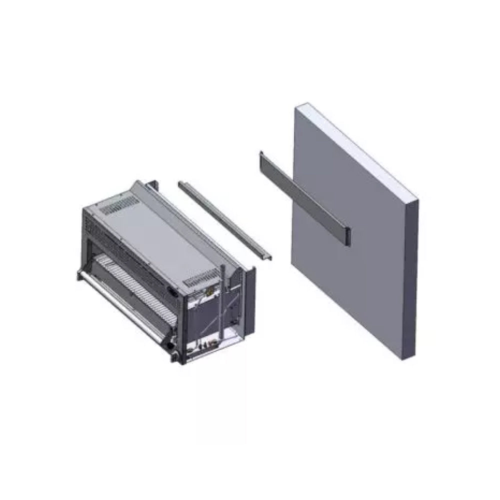 Atosa 21208001048 Wall Mount Bracket for Salamander & Cheese Melter - Heavy Duty Stainless Steel Mounting Kit for Commercial Kitchen Equipment - Perfect for Restaurants, Pizzerias, and Catering Services