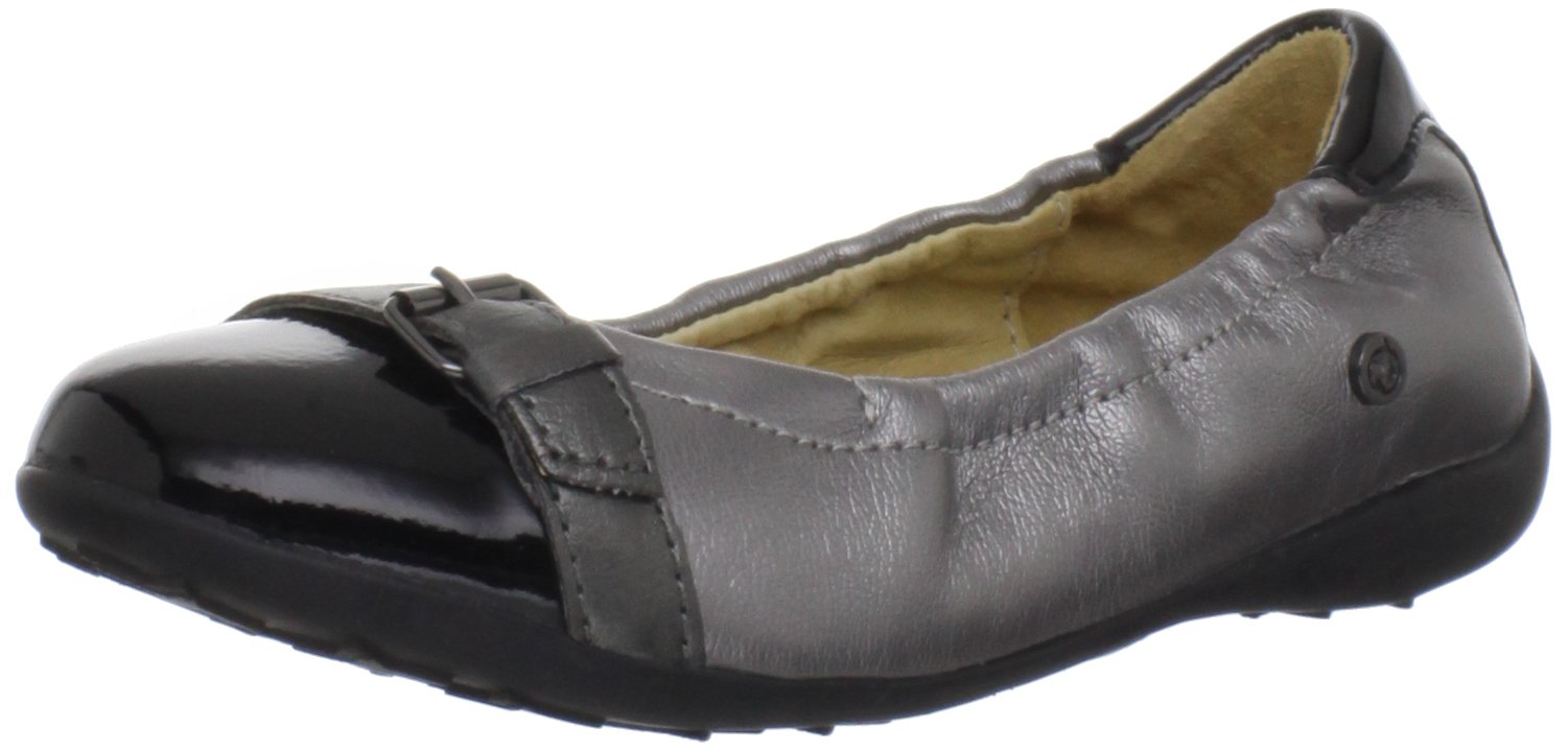 Naturino 4654 Girls Ballet Flats - Comfortable Leather School Shoes for Little & Big Kids | Perfect for Dance Class, School & Casual Wear