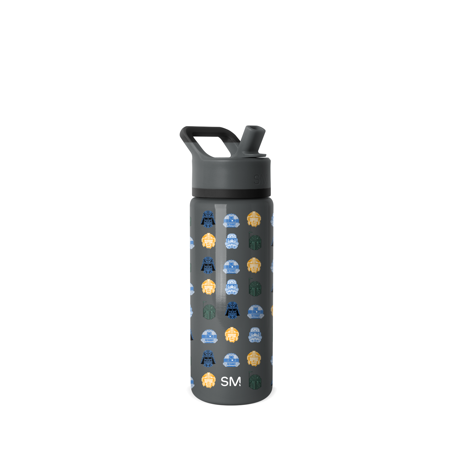 Summit Kids Water Bottle with Straw Lid - BPA Free, Leak Proof, Insulated Stainless Steel Bottle for School, Sports & Outdoor Activities